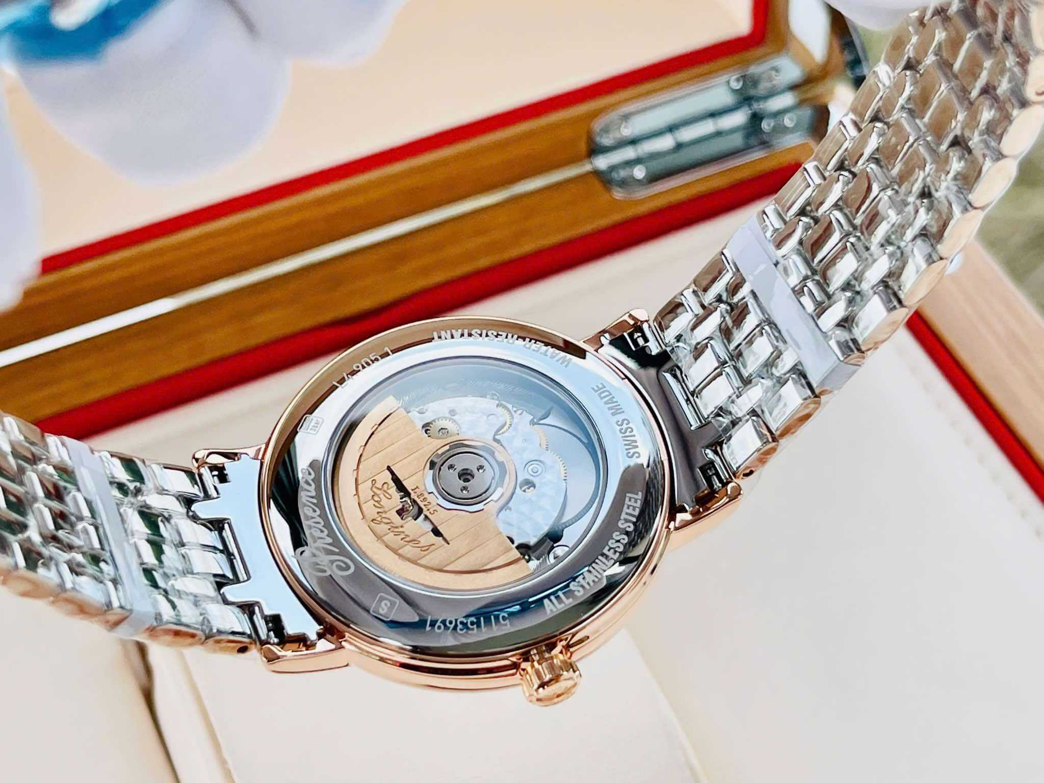 Ảnh 6 của (ĐỒNG HỒ NAM) (NEW) Longines Presence L4.905.1.11.7 ( L49051117 )Mens Watch 40mm