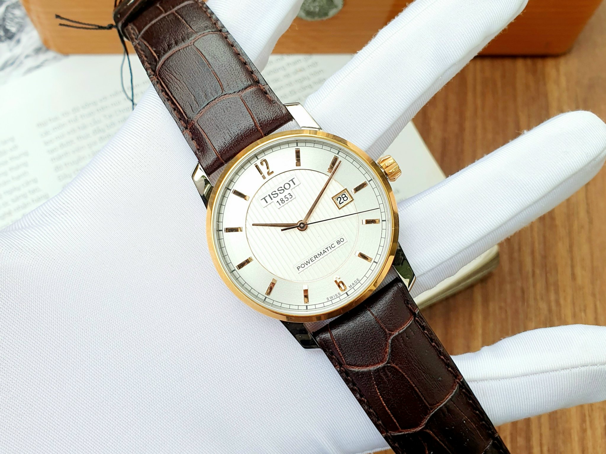 (ĐỒNG HỒ NAM) Tissot T-classic Automatic Titanium T087.407.56.037.00 ( T0874075603700 ) 40mm
