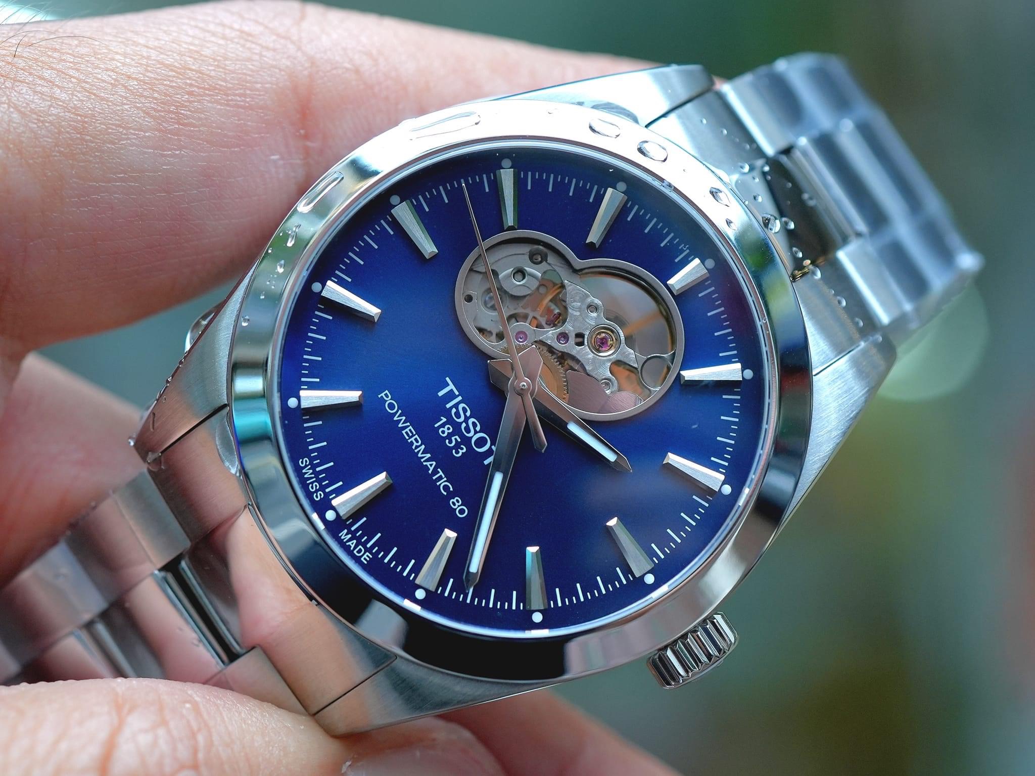 Ảnh 3 của (ĐỒNG HỒ NAM) (New) Tissot Gentleman Open Heart T127.407.11.041.01 ( T1274071104101) 40mm