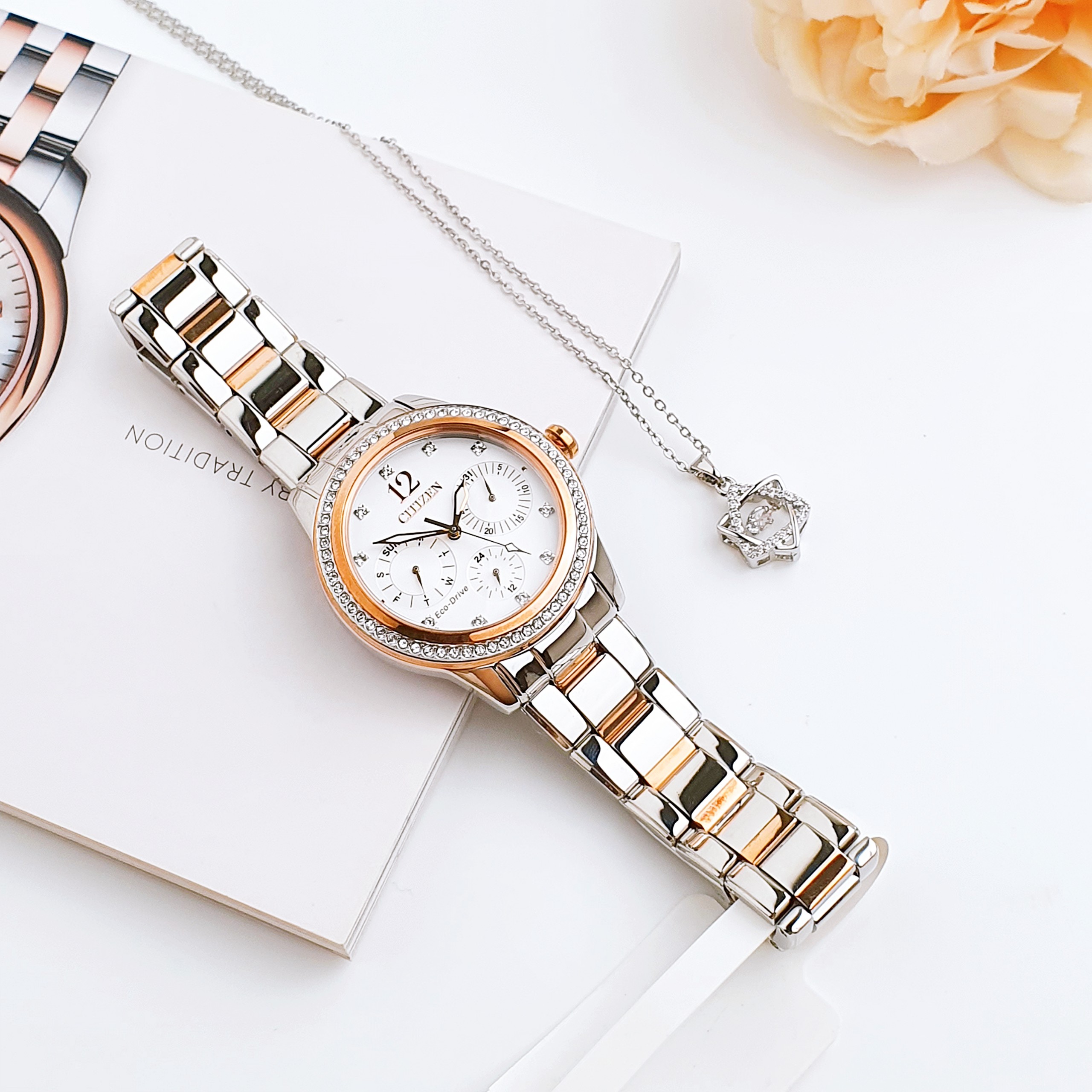 Ảnh 4 của (ĐỒNG HỒ NỮ) Citizen FD2016-51A  FD201651A Silhouette Women's Watch 36.5mm