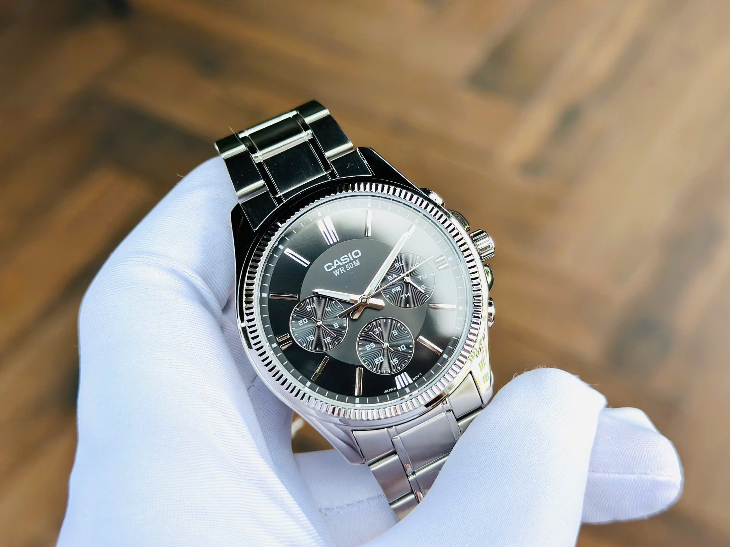 (ĐỒNG HỒ NAM) Casio - Nam MTP-1375D-1AVDF ( MTP1375D1AVDF )