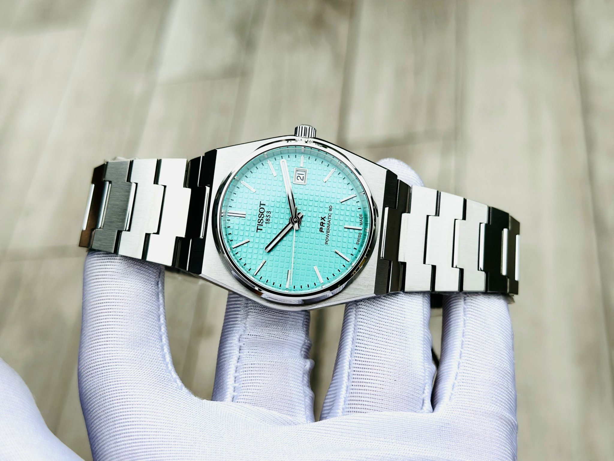 Ảnh 3 của (ĐỒNG HỒ NAM) Tissot PRX Powermatic 80 40mm T137.407.11.091.01 ( T1374071109101 )