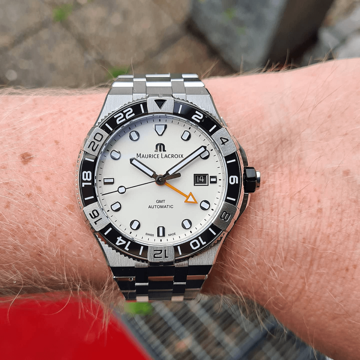 Ảnh 3 của [NEW HIẾM] Maurice Lacroix Aikon Venturer GMT 43MM AI6158-SS002-130-1
