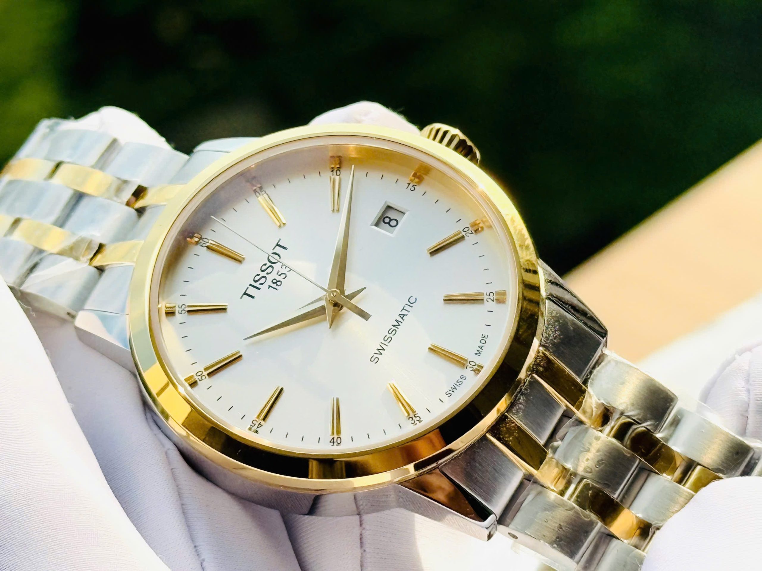 Ảnh 3 của ( ĐỒNG HỒ NAM ) Tissot Automatic T129.407.22.031.01 ( T1294072203101 )