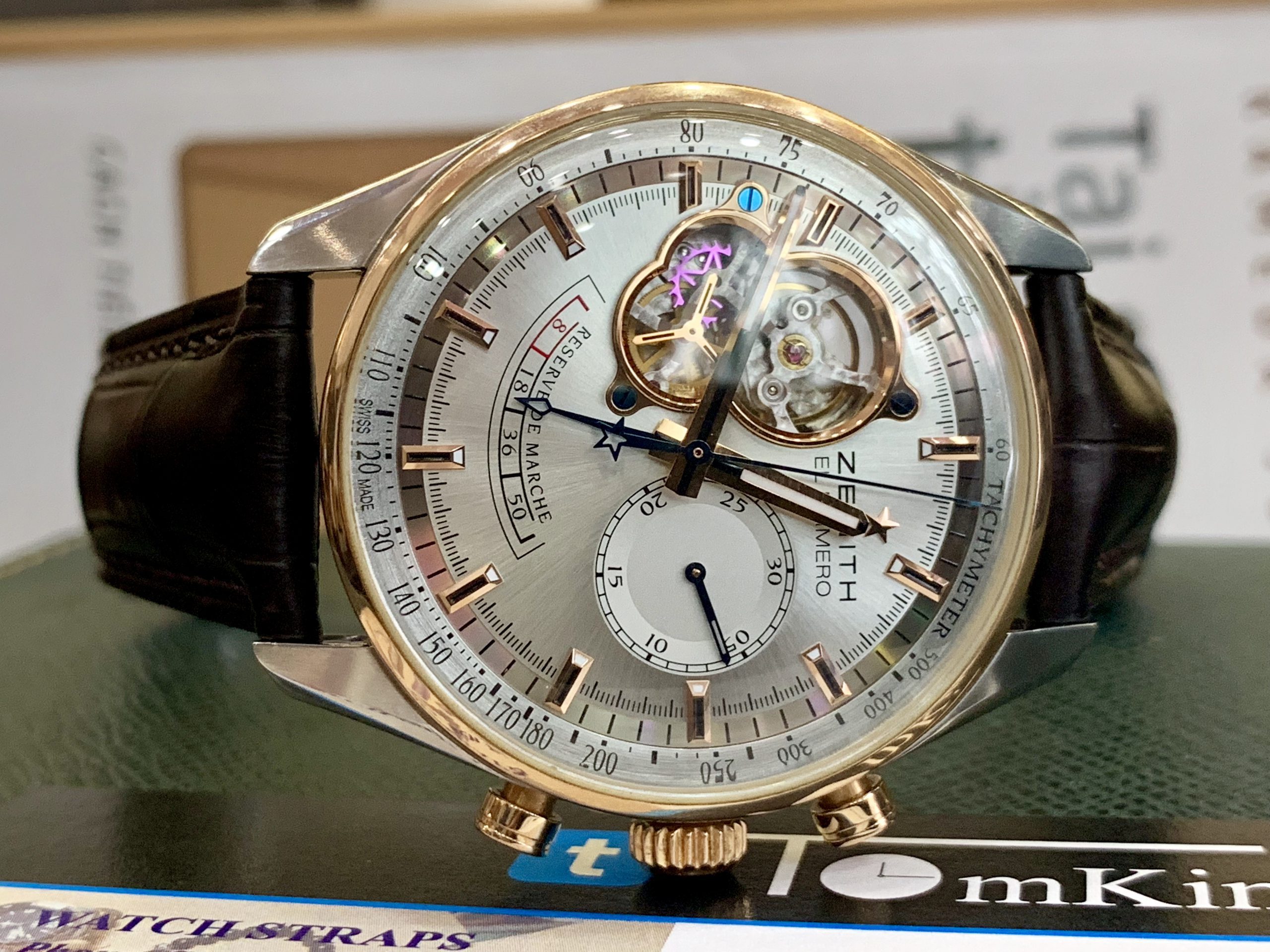 Ảnh 4 của Zenith El Primero Chronomaster Open Power Reserve 42mm Vàng 18K demi  -Deal lướt