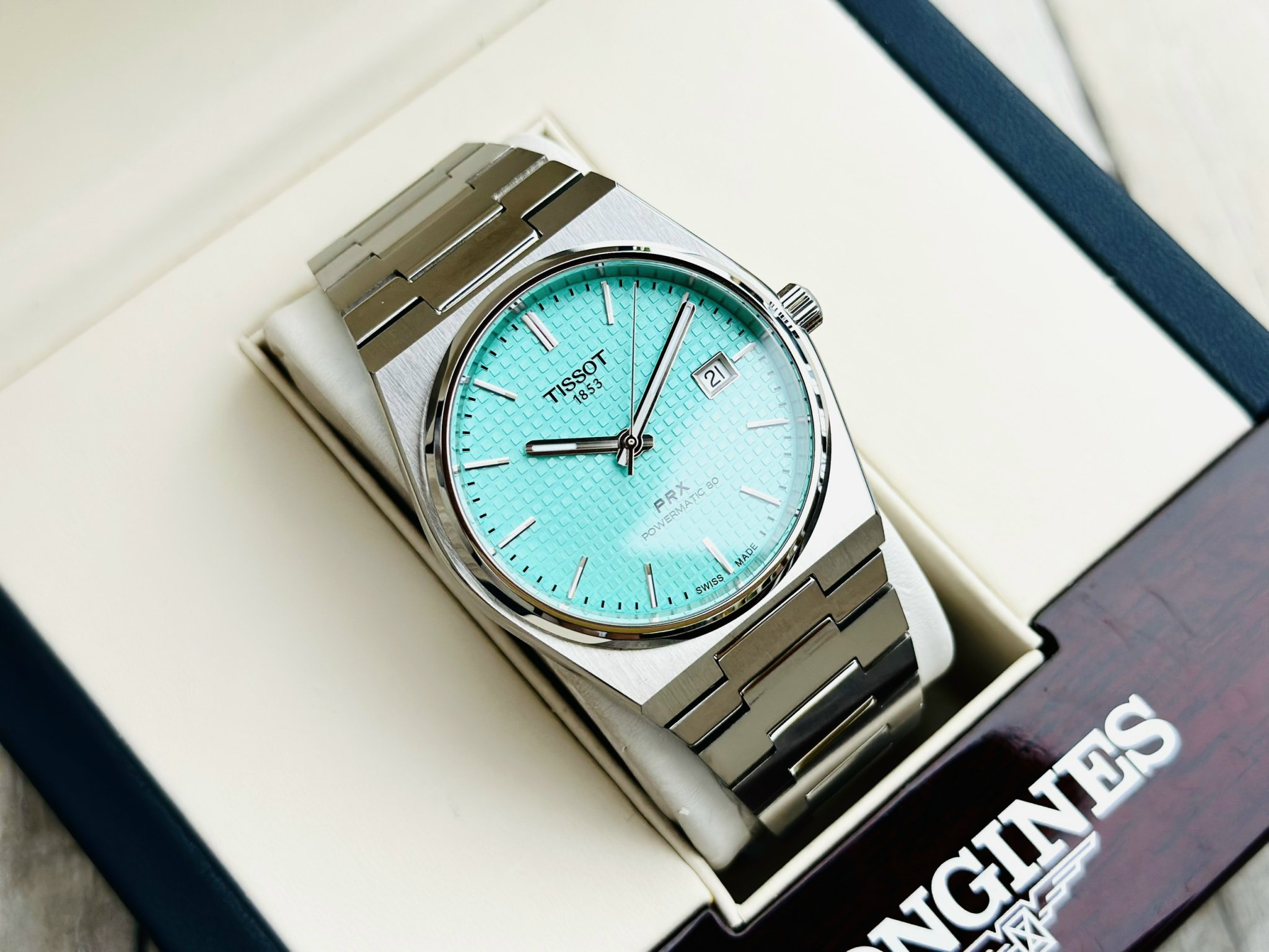 Ảnh 2 của (ĐỒNG HỒ NAM) Tissot PRX Powermatic 80 40mm T137.407.11.091.01 ( T1374071109101 )