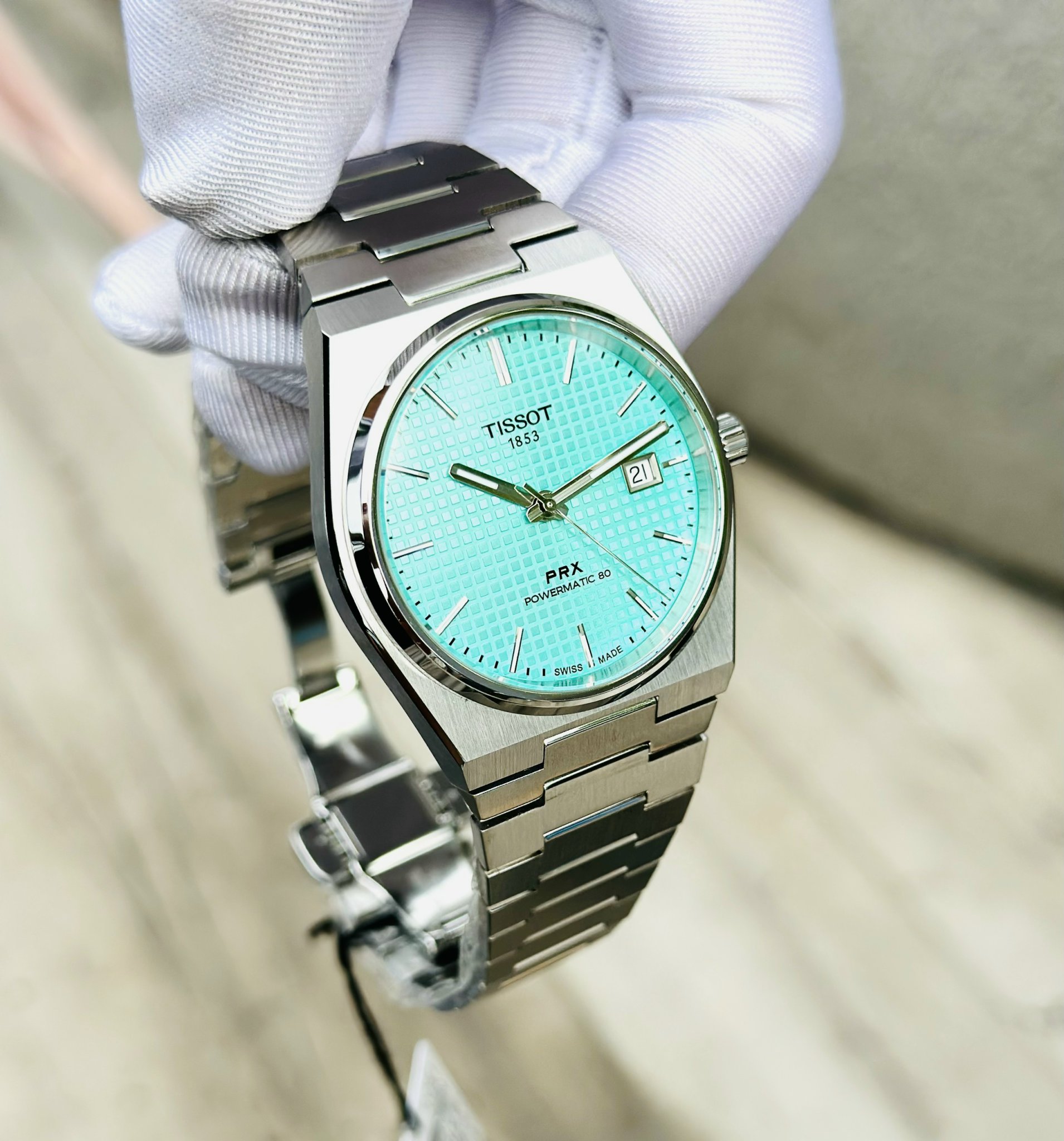 Ảnh 6 của (ĐỒNG HỒ NAM) Tissot PRX Powermatic 80 40mm T137.407.11.091.01 ( T1374071109101 )