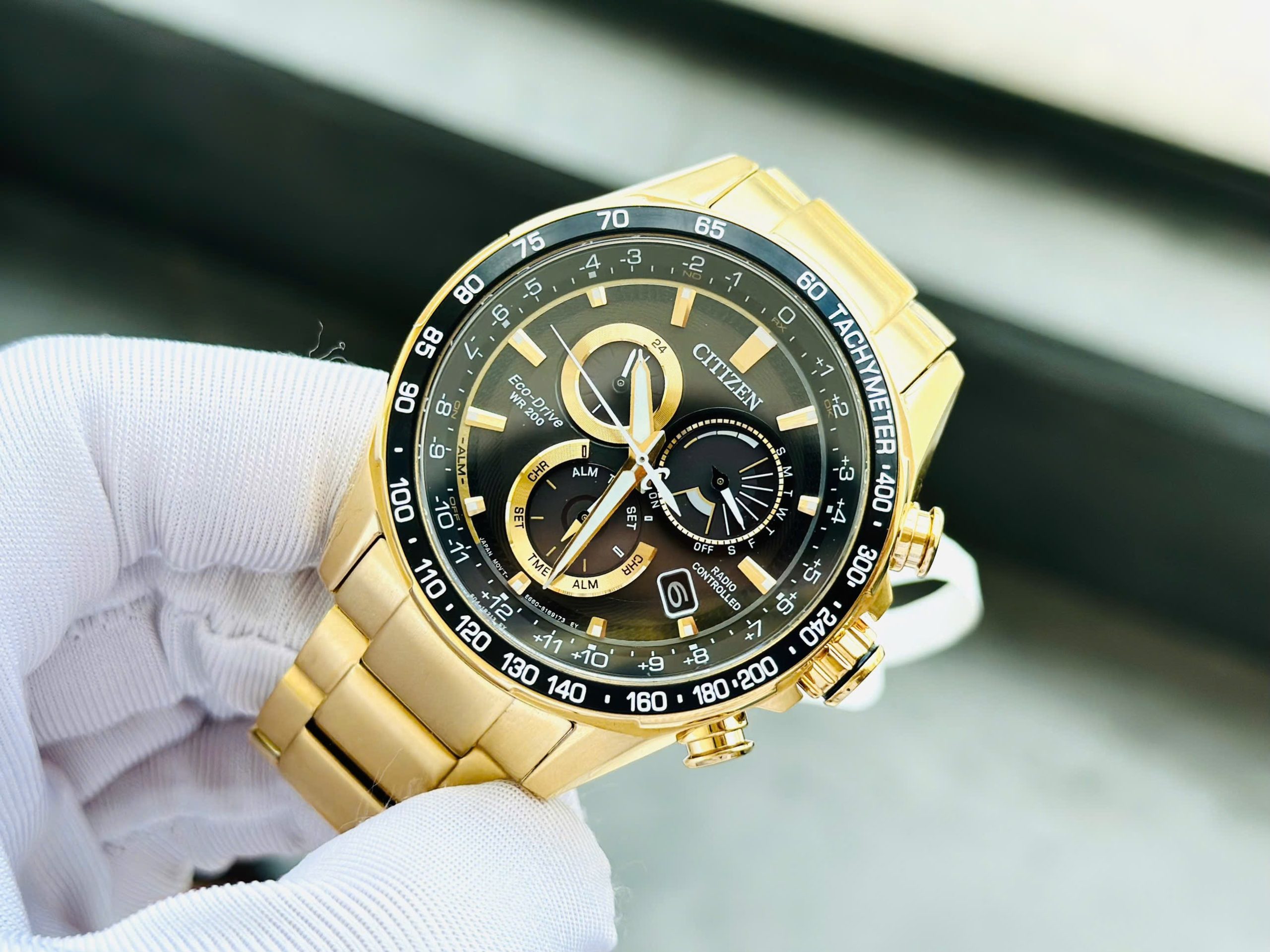 Ảnh 9 của (ĐỒNG HỒ NAM) Citizen Eco-Drive CB5912-50E Perpetual Calendar Chronograph  ( CB591250E )