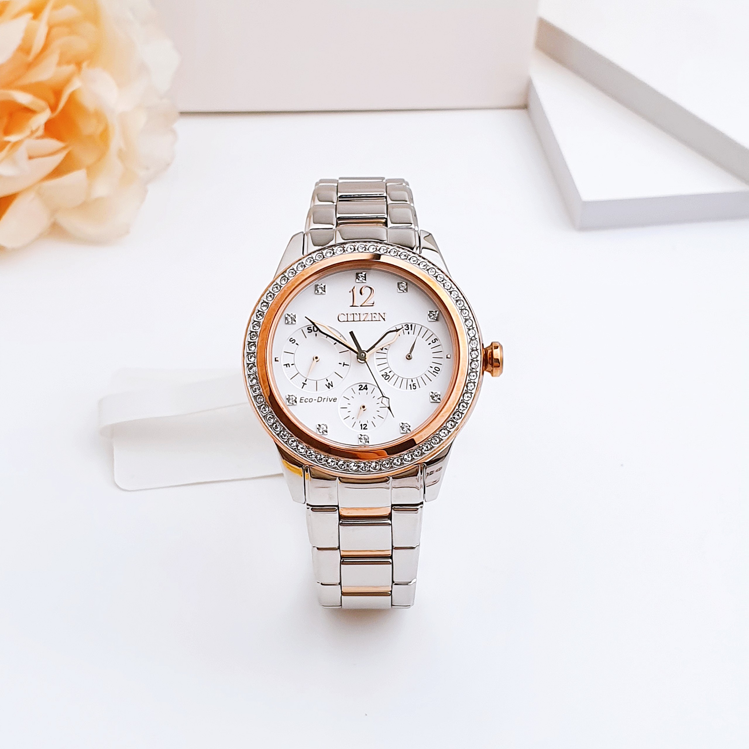 (ĐỒNG HỒ NỮ) Citizen FD2016-51A FD201651A Silhouette Women's Watch 36.5mm