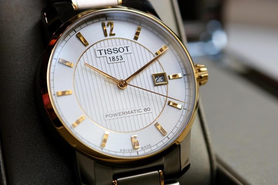 TISSOT AUTOMATIC TITANIUM T087.407.55.037.00 ( T0874075503700