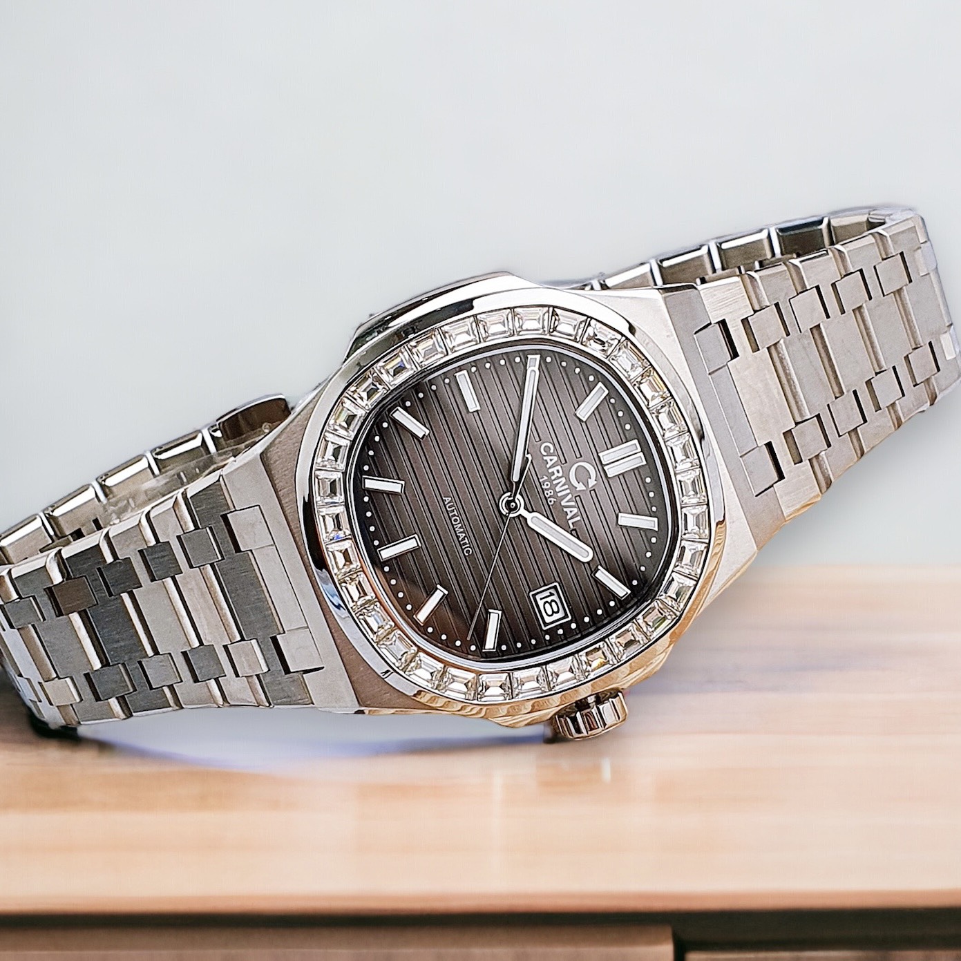 Ảnh 2 của (ĐỒNG HỒ NAM) (New) Carnival Nautilus 8108G-VT-N 40mm