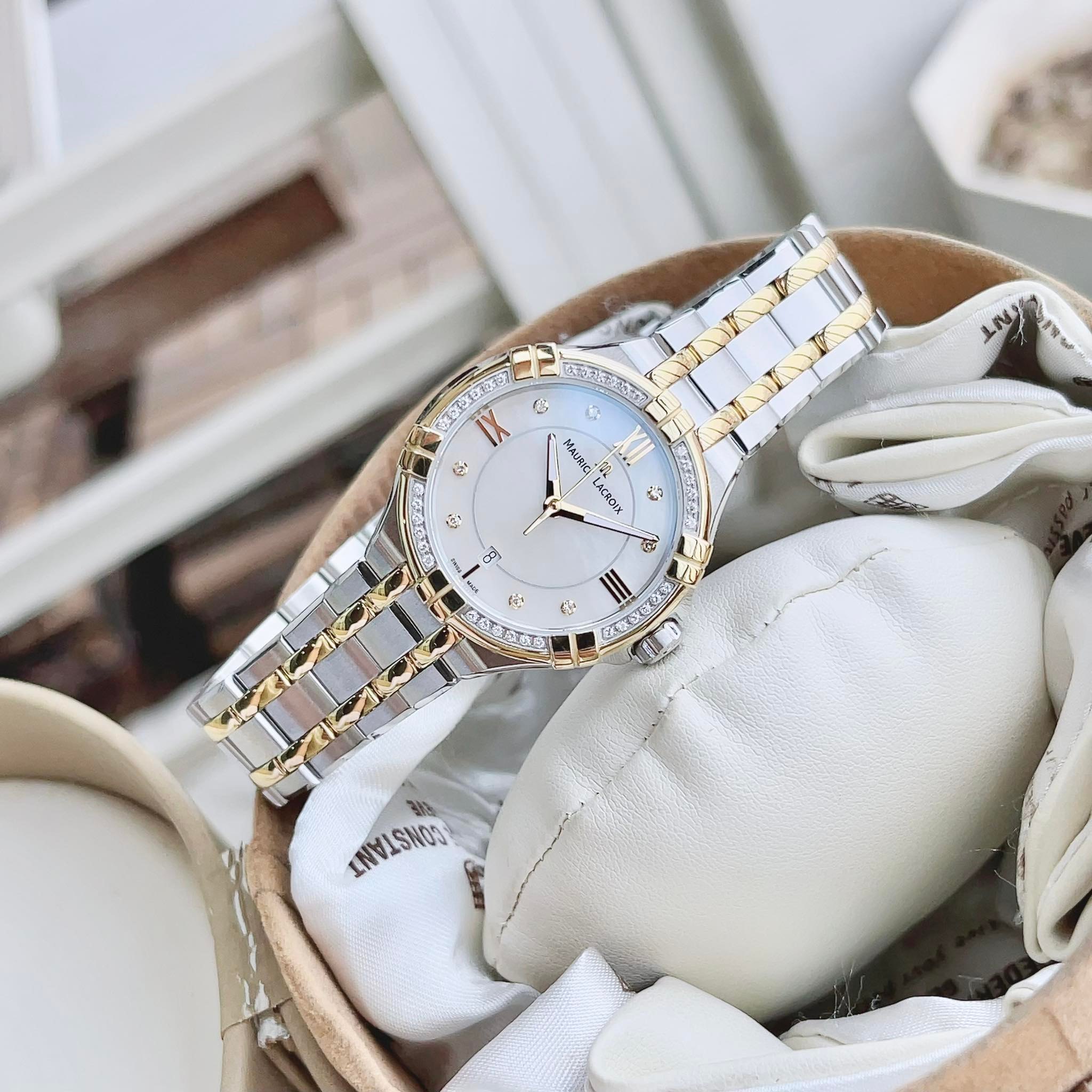(ĐỒNG HỒ NỮ) Maurice Lacroix AI1004-DY503-171-1 (  AI1004DY5031711) 30mm
