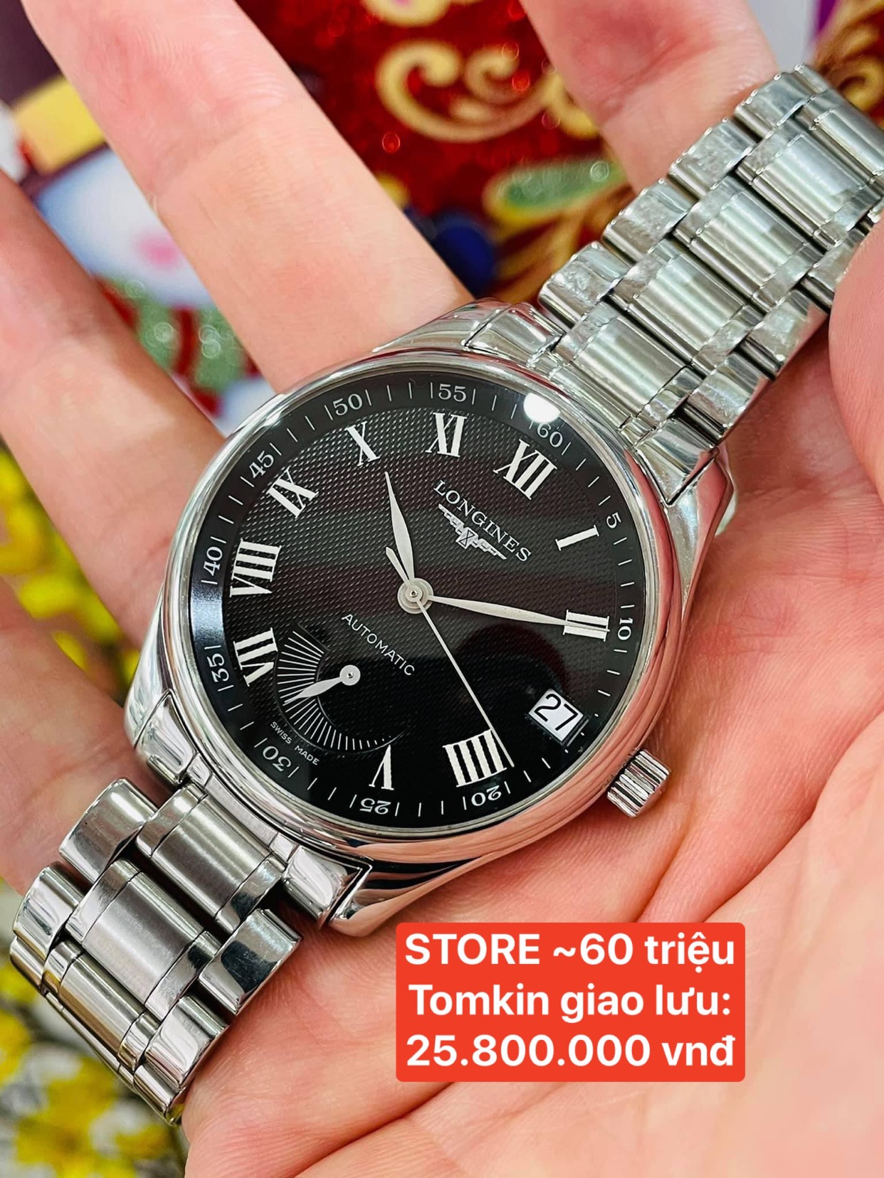 [Deal Lướt] Longines Master L2.666.4.51.6 Power Reserved 42mm - Kim Xăng Năng Lượng