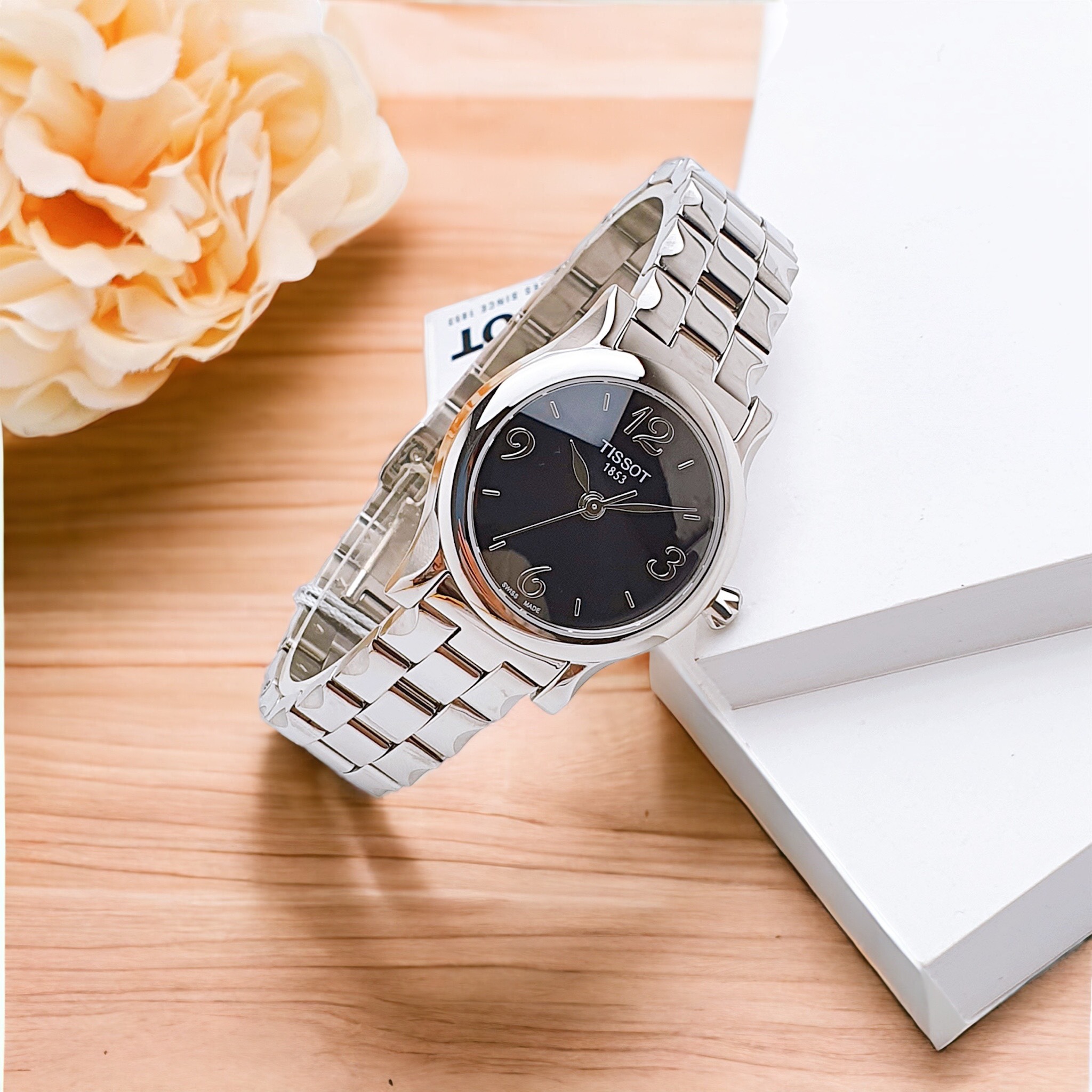 Ảnh 4 của (ĐỒNG HỒ NỮ) Tissot T-Classic T028.210.11.057.00  ( T0282101105700 ) Stylist-T 28mm