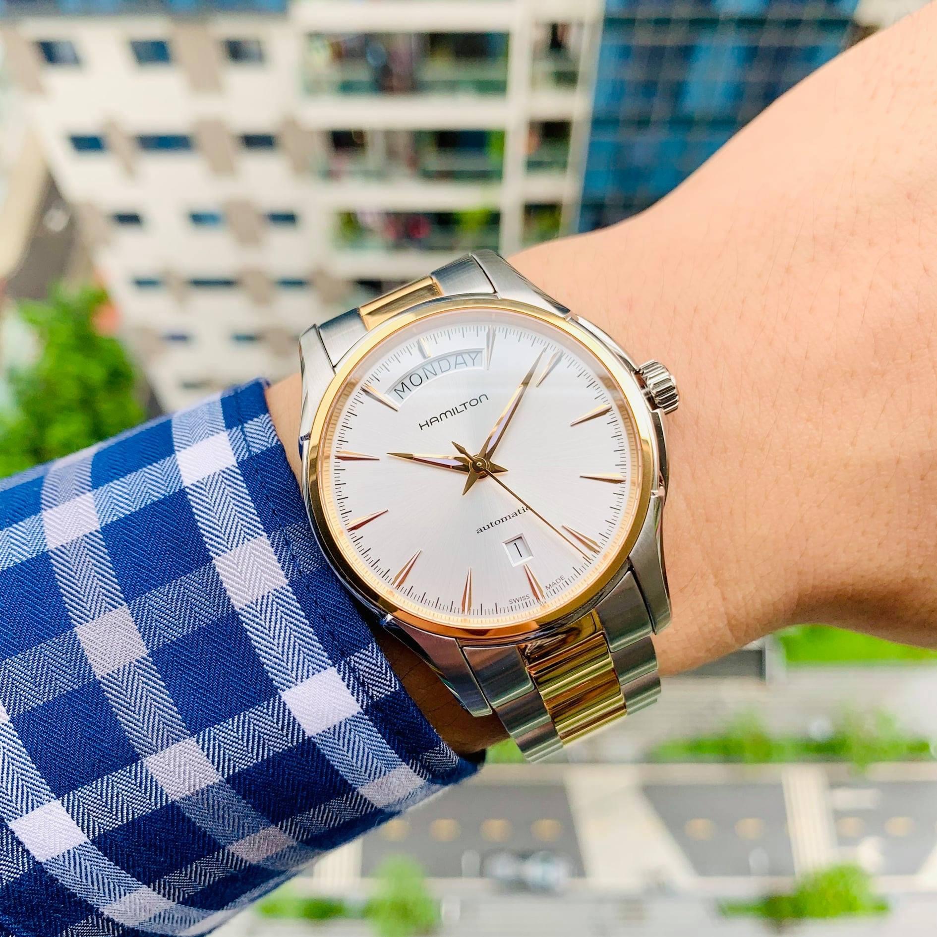 Ảnh 2 của HAMILTON Jazzmaster Automatic Watch 42mm H32595151