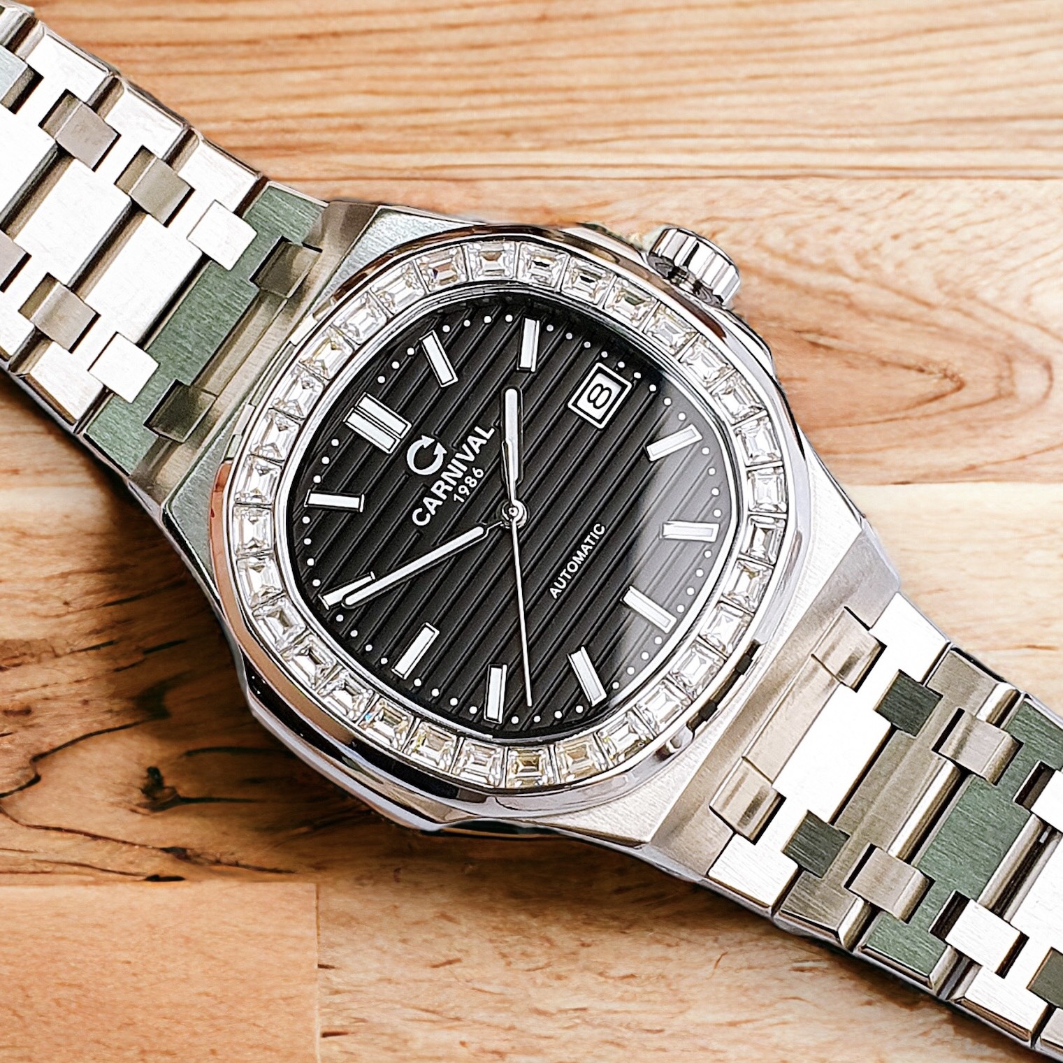 Ảnh 4 của (ĐỒNG HỒ NAM) (New) Carnival Nautilus 8108G-VT-D 40mm