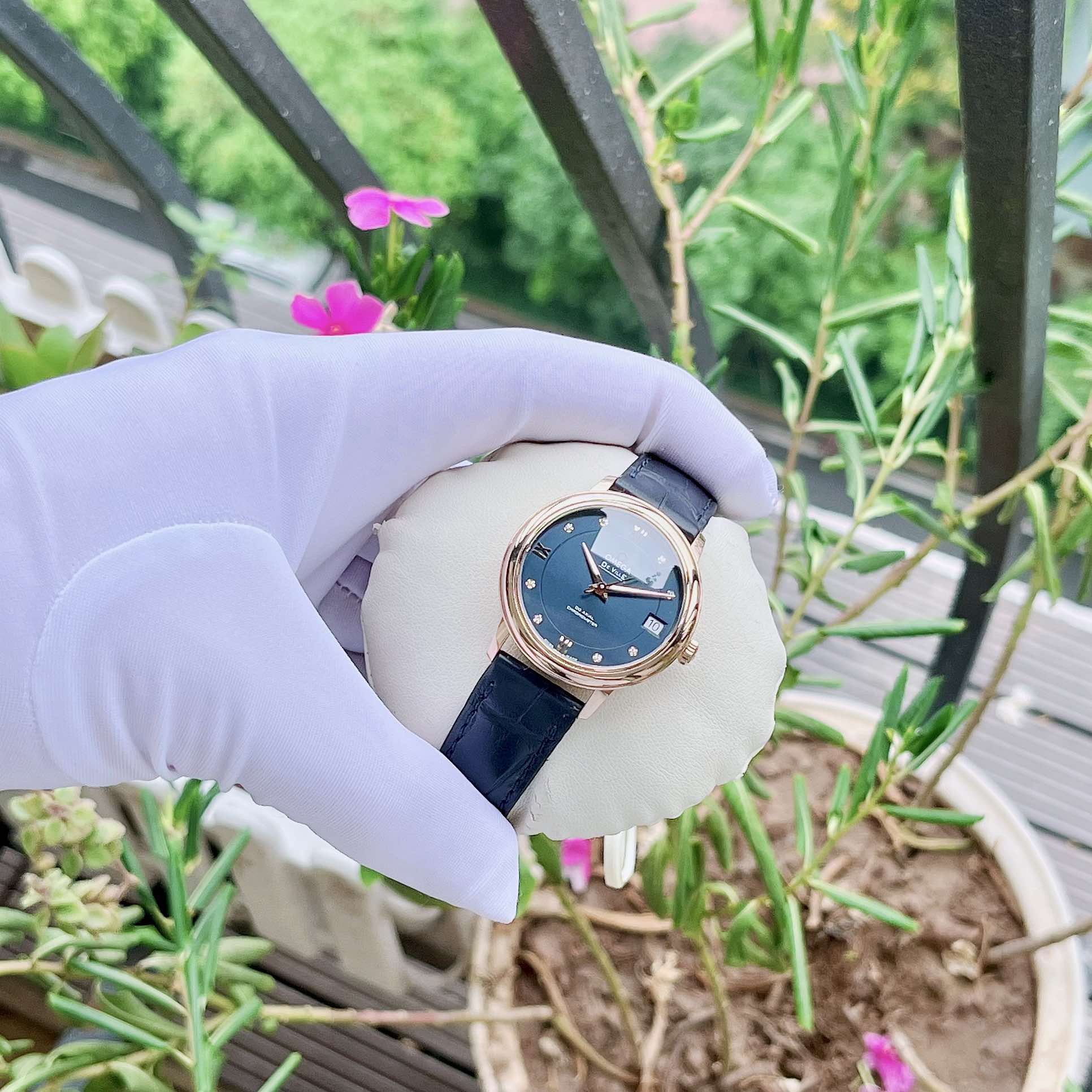 Ảnh 9 của (ĐỒNG HỒ NỮ) Omega De Ville Prestige Co-Axial Chronometer 424.53.33.20.53.001 42453332053001 33mm