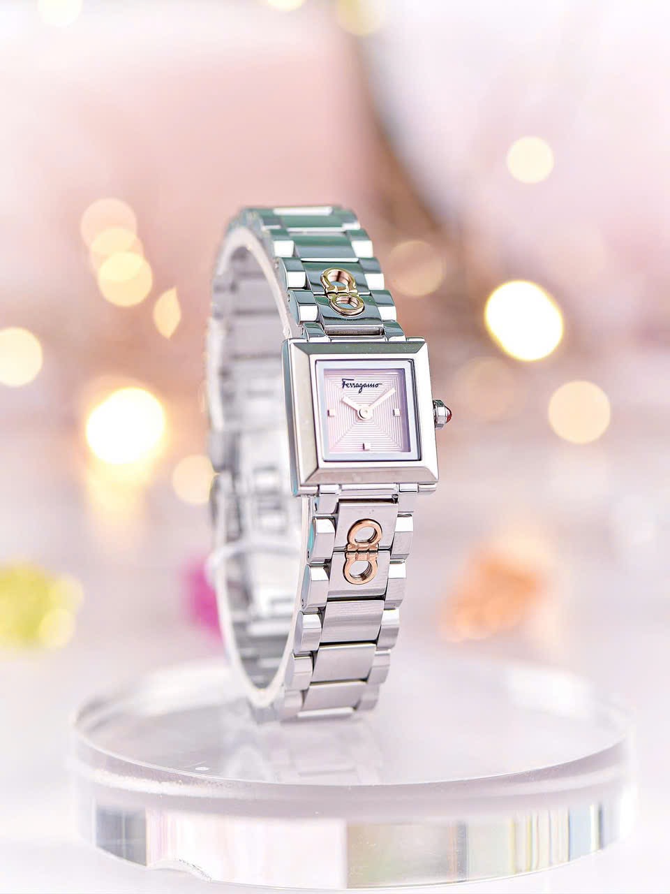 ( ĐỒNG HỒ NỮ ) SALVATORE FERRAGAMO SQUARE SFBY00216