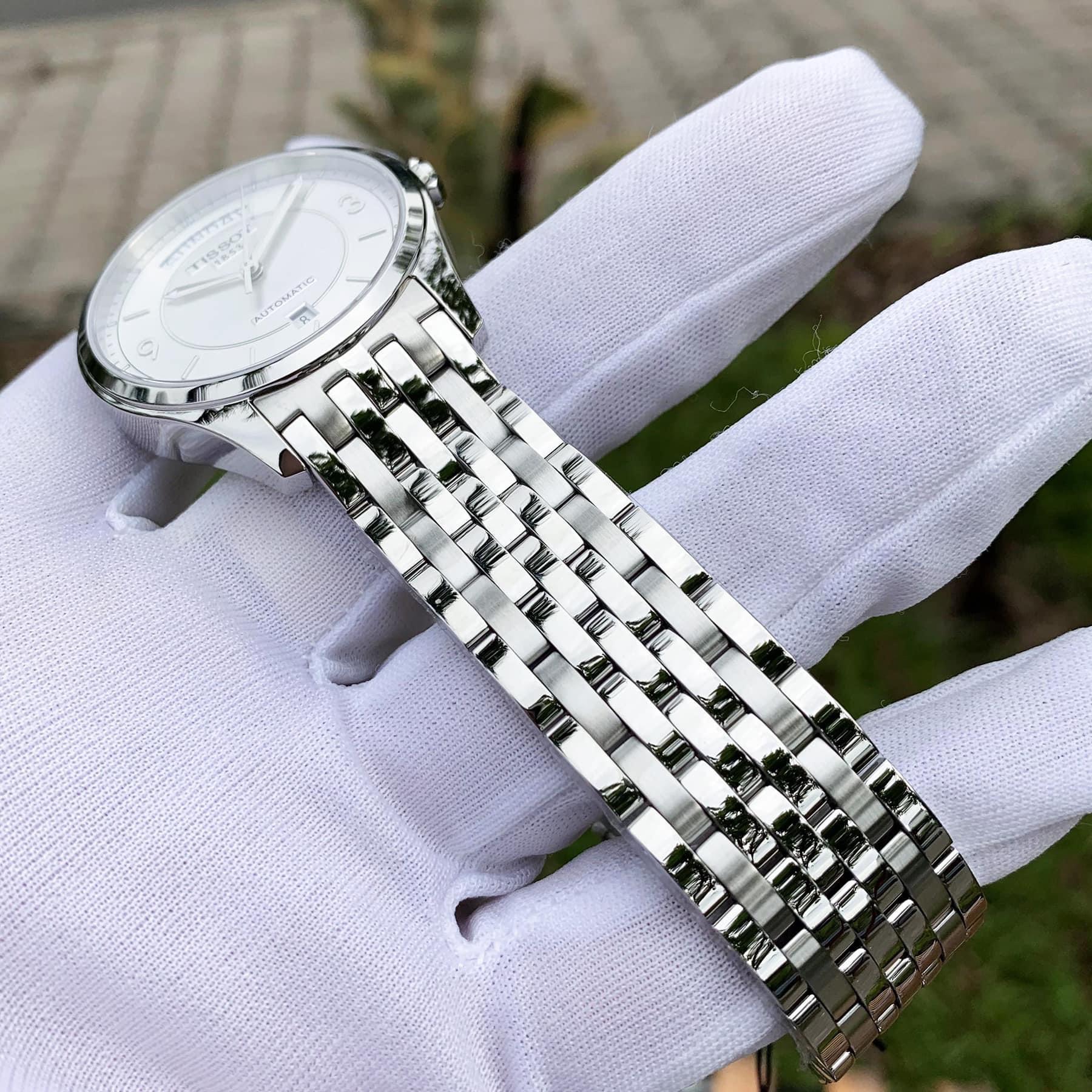 Ảnh 5 của (ĐỒNG HỒ NAM) Tissot Automatic Day Date T038.430.11.037.00 ( T0384301103700 ) 38.5mm
