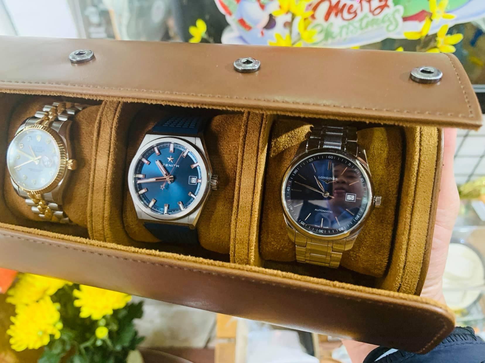 Ảnh 4 của Bao Da 3 Pcs - Travel WatchBox