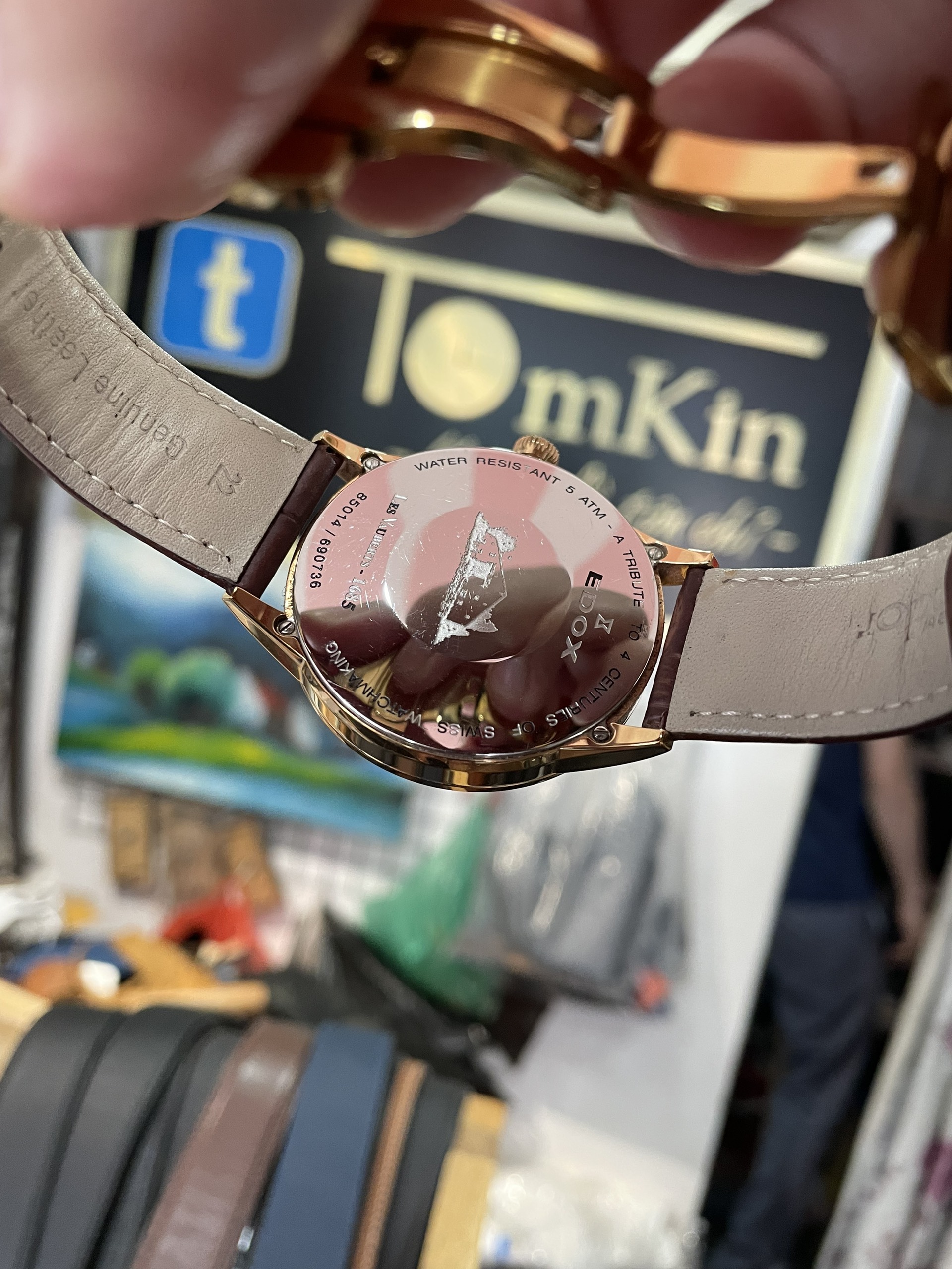 Ảnh 4 của (HÀNG LƯỚT) (ĐỒNG HỒ NAM) Edox 85014 37R AIR 43mm