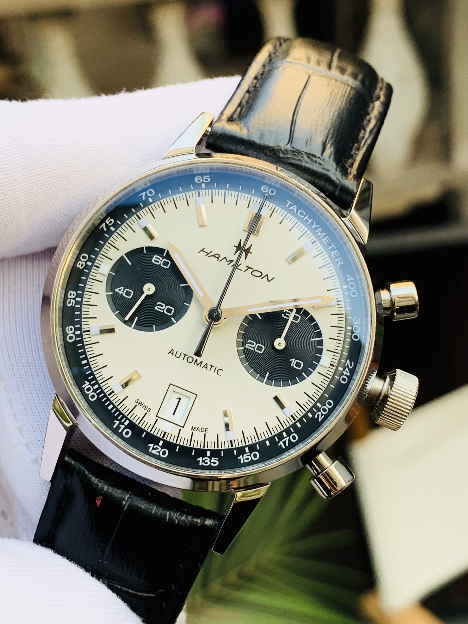 [Deal Lướt] HAMILTON CHRONOGRAPH MEN'S WATCH H384160