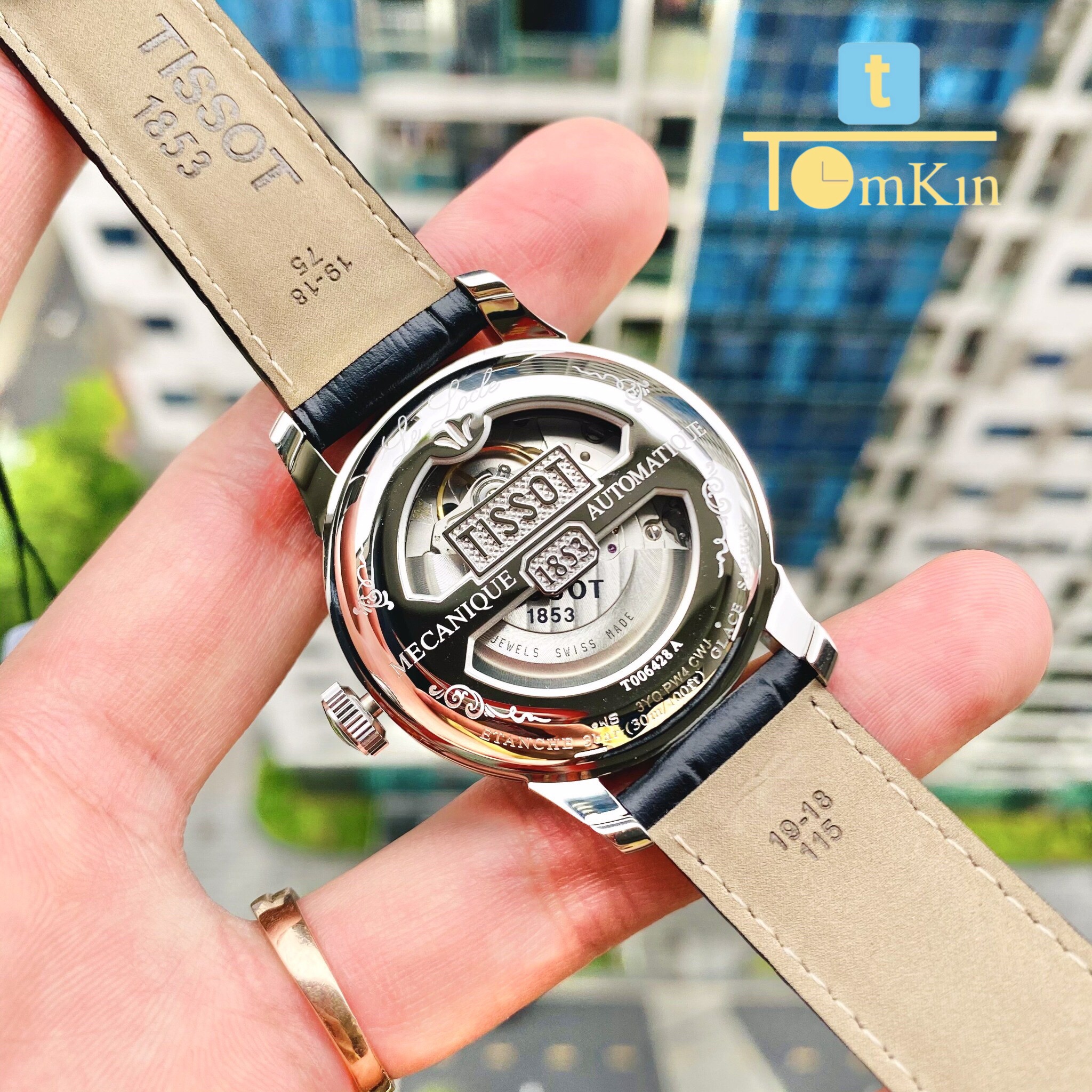 Ảnh 4 của TISSOT AUTOMATIC LE LOCLE AUTOMATIC PETITE T006.428.16.058.01 ( T0064281605801 )