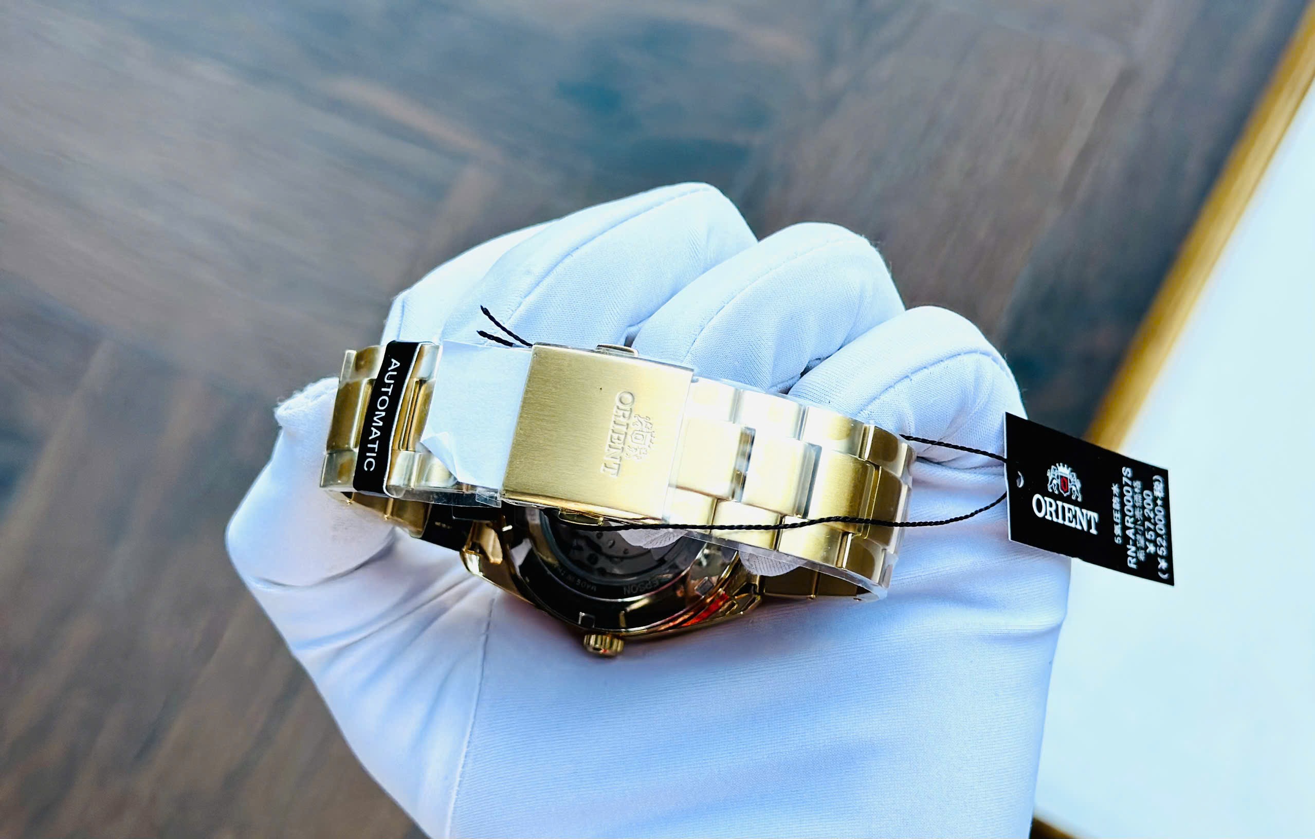Ảnh 4 của (ĐỒNG HỒ NAM) Orient Semi Skeleton Small Second RA-AR0007S10B ( RN-AR0007S ) 41mm