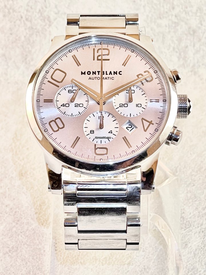 Ảnh 5 của [Deal Lướt] Montblanc Timewalker Stainless Steel Mens Watch 43mm