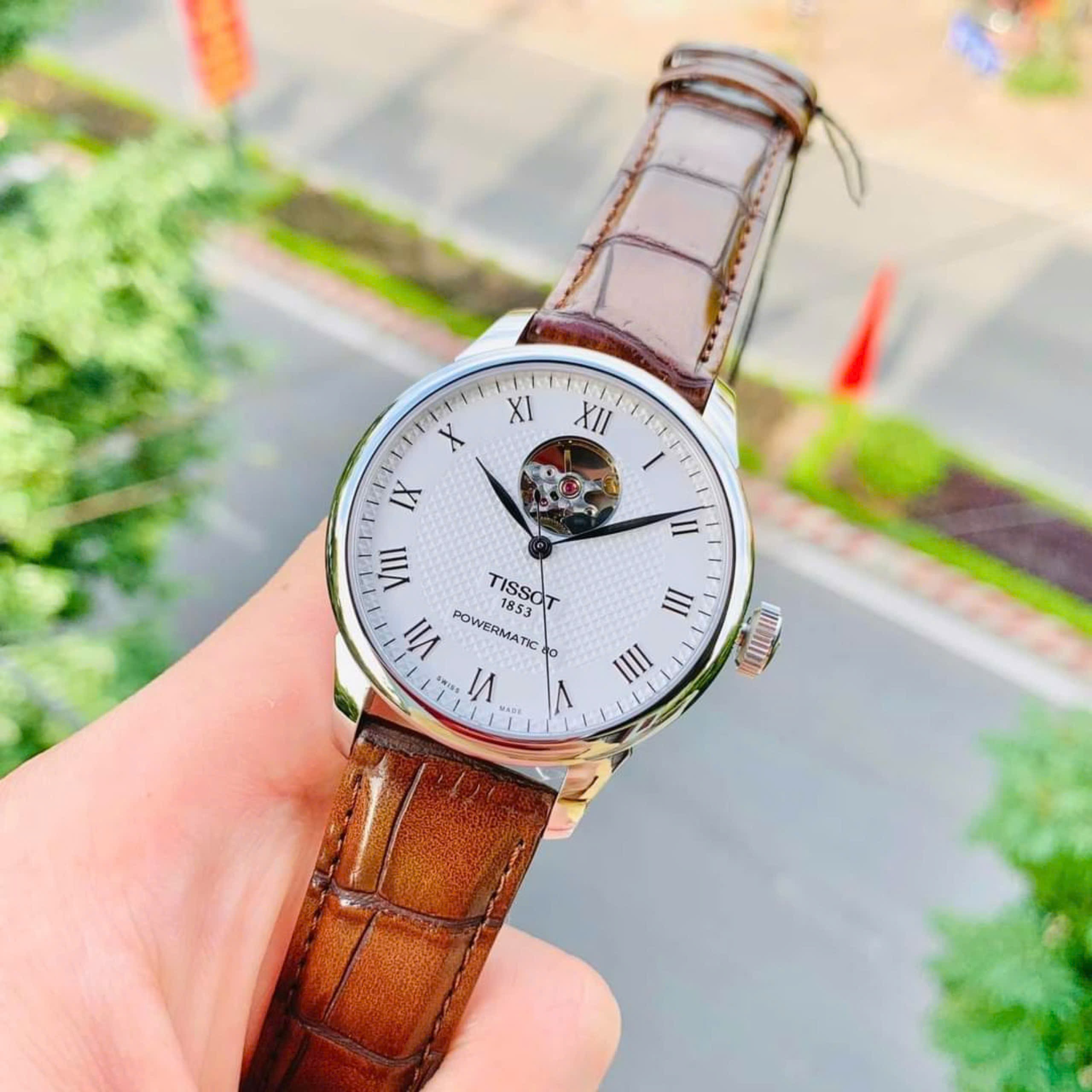 Ảnh 4 của (ĐỒNG HỒ NAM) TISSOT LE LOCLE POWERMATIC 80 OPEN HEART T006.407.16.033.01 (T0064071603301)