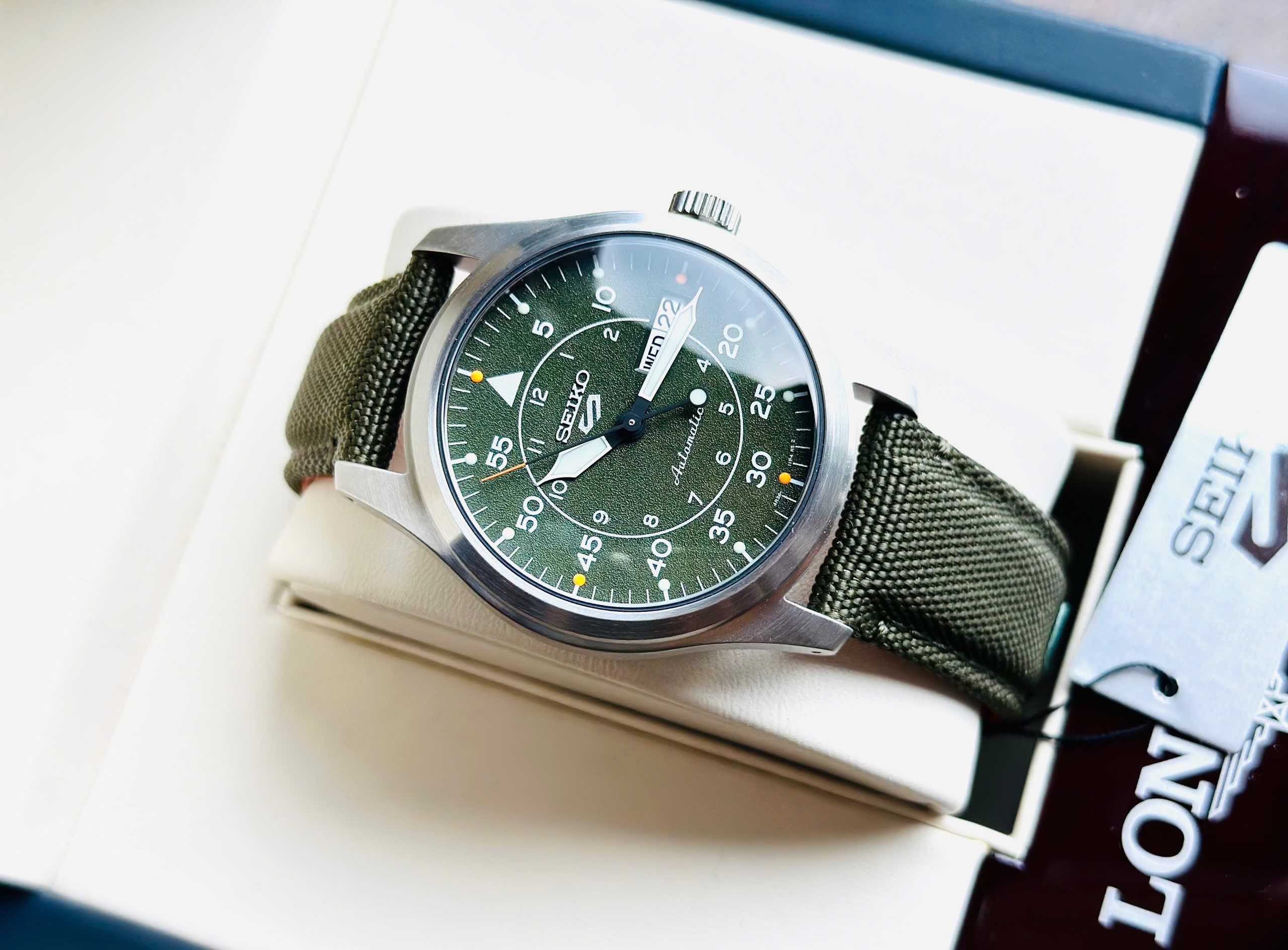 (ĐỒNG HỒ NAM) Seiko 5 Sports Automatic Field quân đội SRPH29K1 ( SRPH29 )