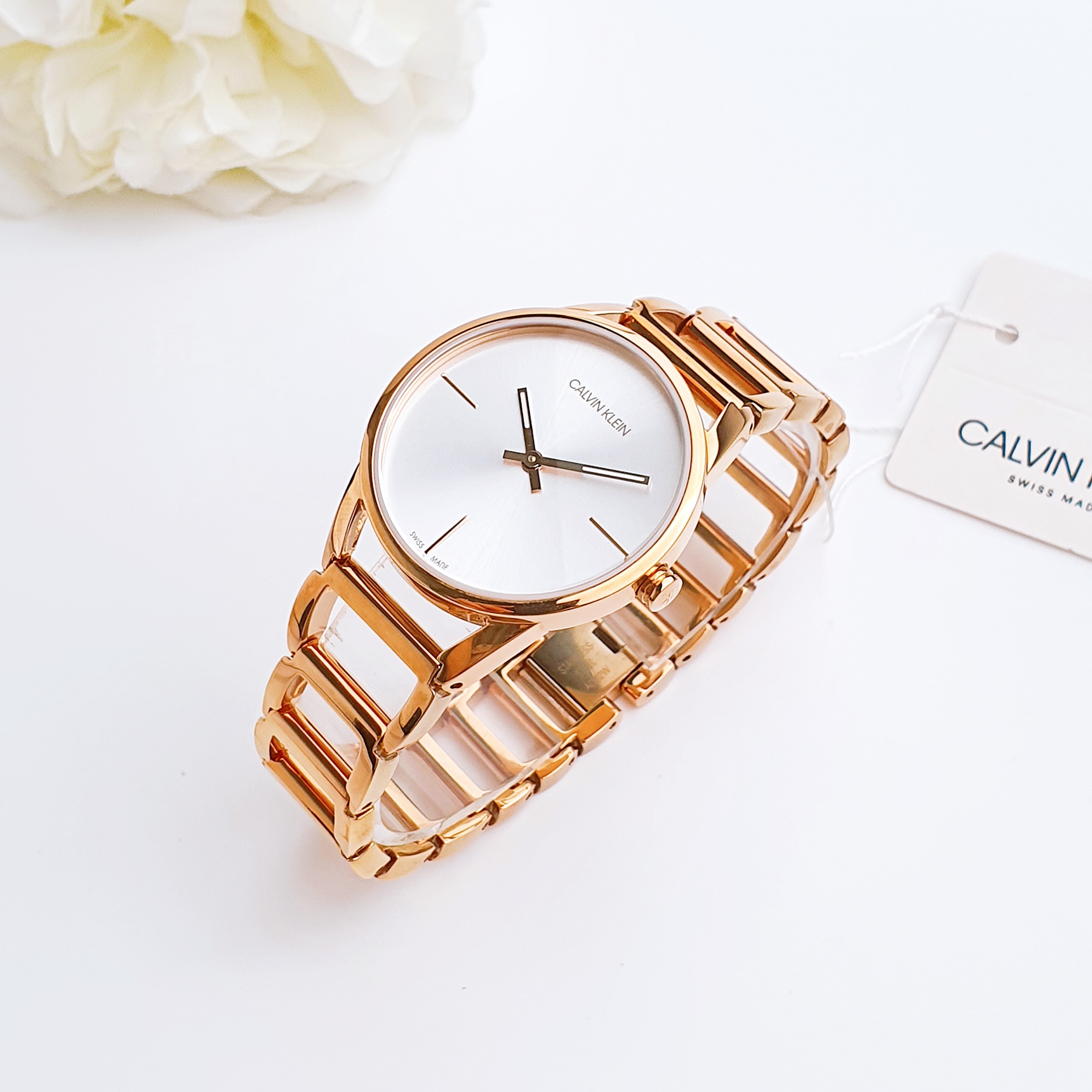 Ảnh 5 của (ĐỒNG HỒ NỮ) CALVIN KLEIN STATELY K3G23626 33mm