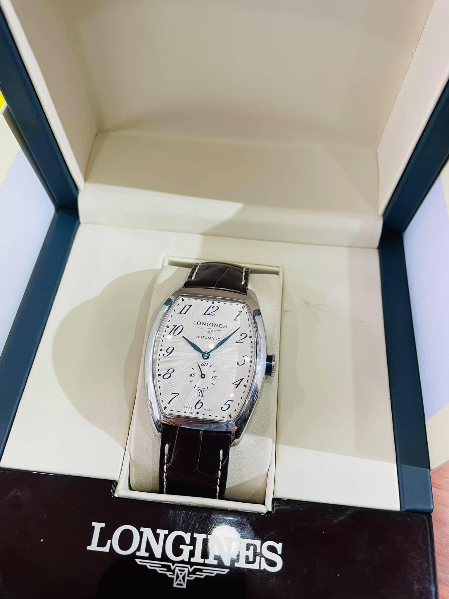 Ảnh 7 của [Deal Lướt] Longines Evidenza L2.642.4.73.4 Watch 33.1X38.75mm Dáng Toneau cực chất
