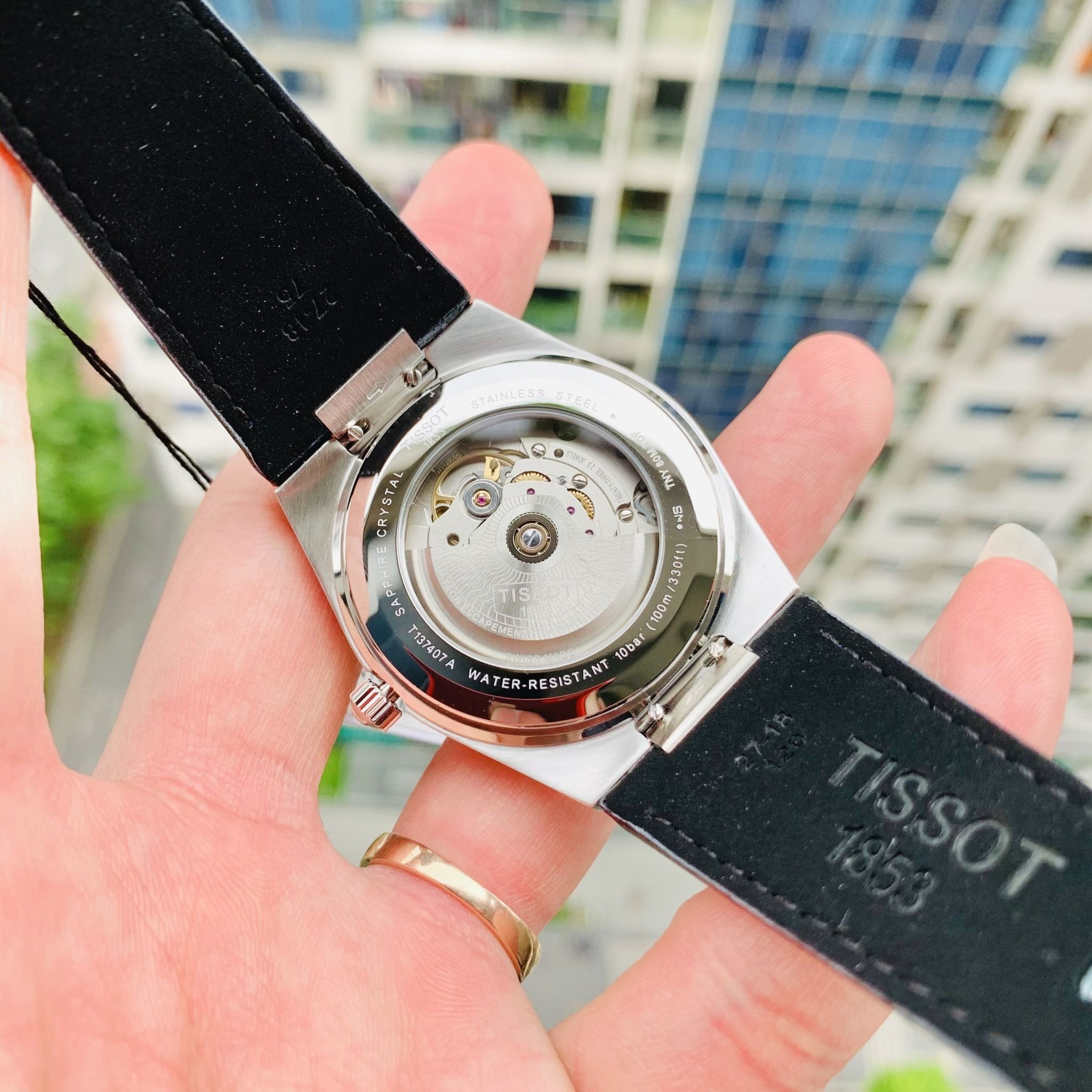 Ảnh 3 của (ĐỒNG HỒ NAM) Tissot PRX Powermatic 80 40mm T137.407.16.041.00 ( T1374071604100 )
