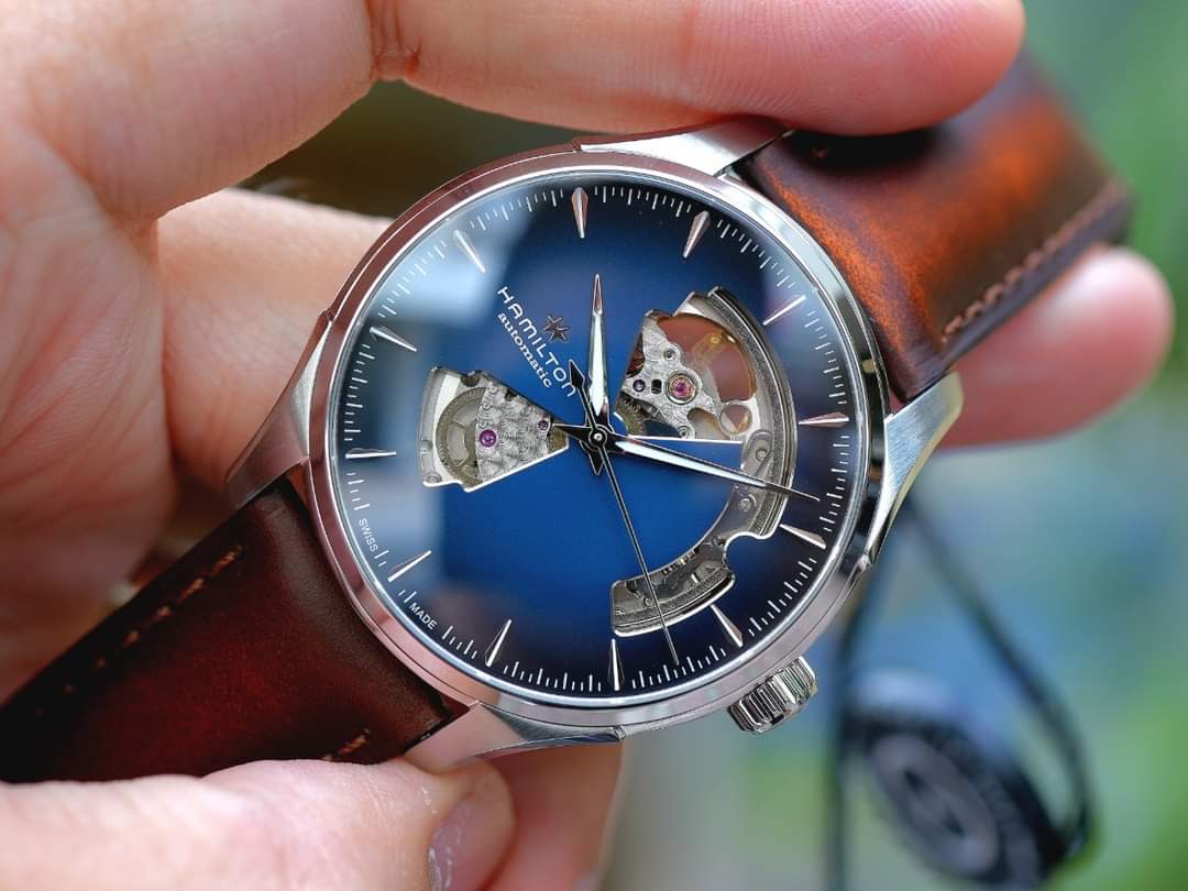 Ảnh 3 của ĐỒNG HỒ NAM HAMILTON JAZZMASTER OPEN HEART INDEX 40MM H32675540