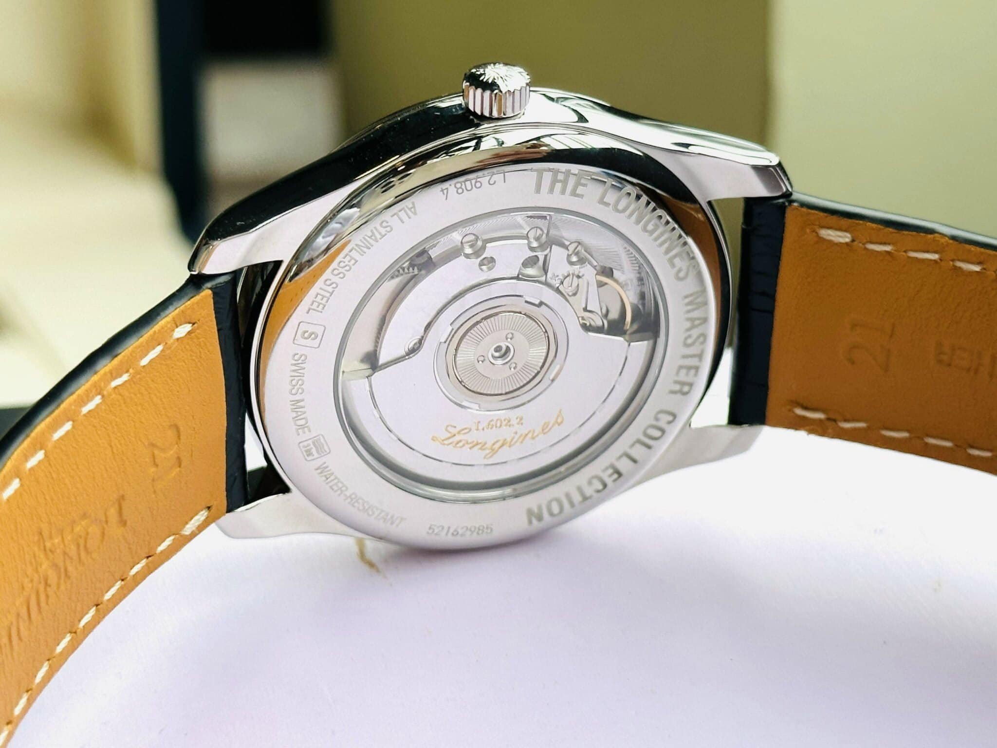 Ảnh 5 của (ĐỒNG HỒ NAM) (NEW) Longies Automatic L2.908.4.51.7 Master Collection ( L29084517 ) 40mm