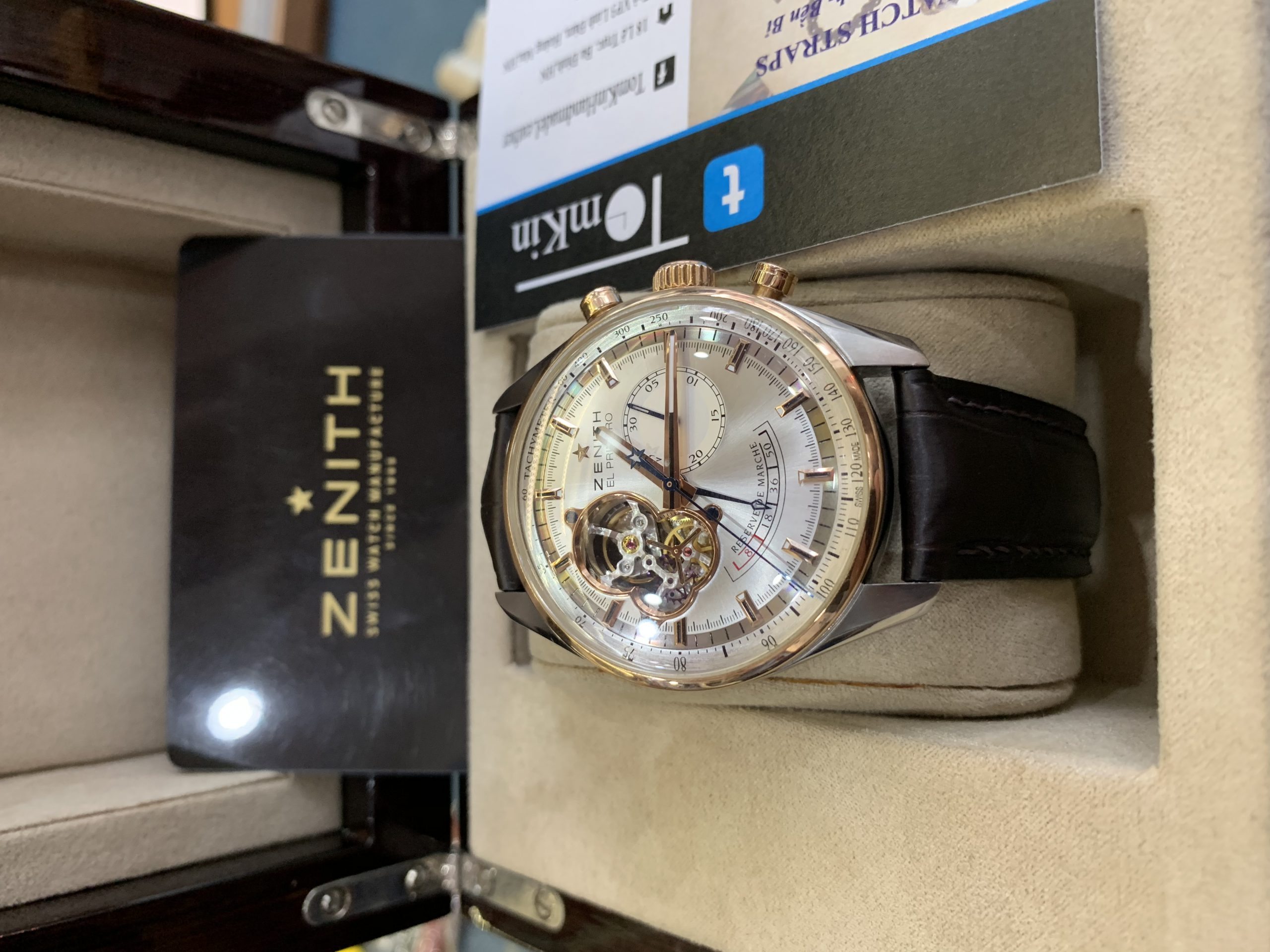 Ảnh 6 của Zenith El Primero Chronomaster Open Power Reserve 42mm Vàng 18K demi  -Deal lướt