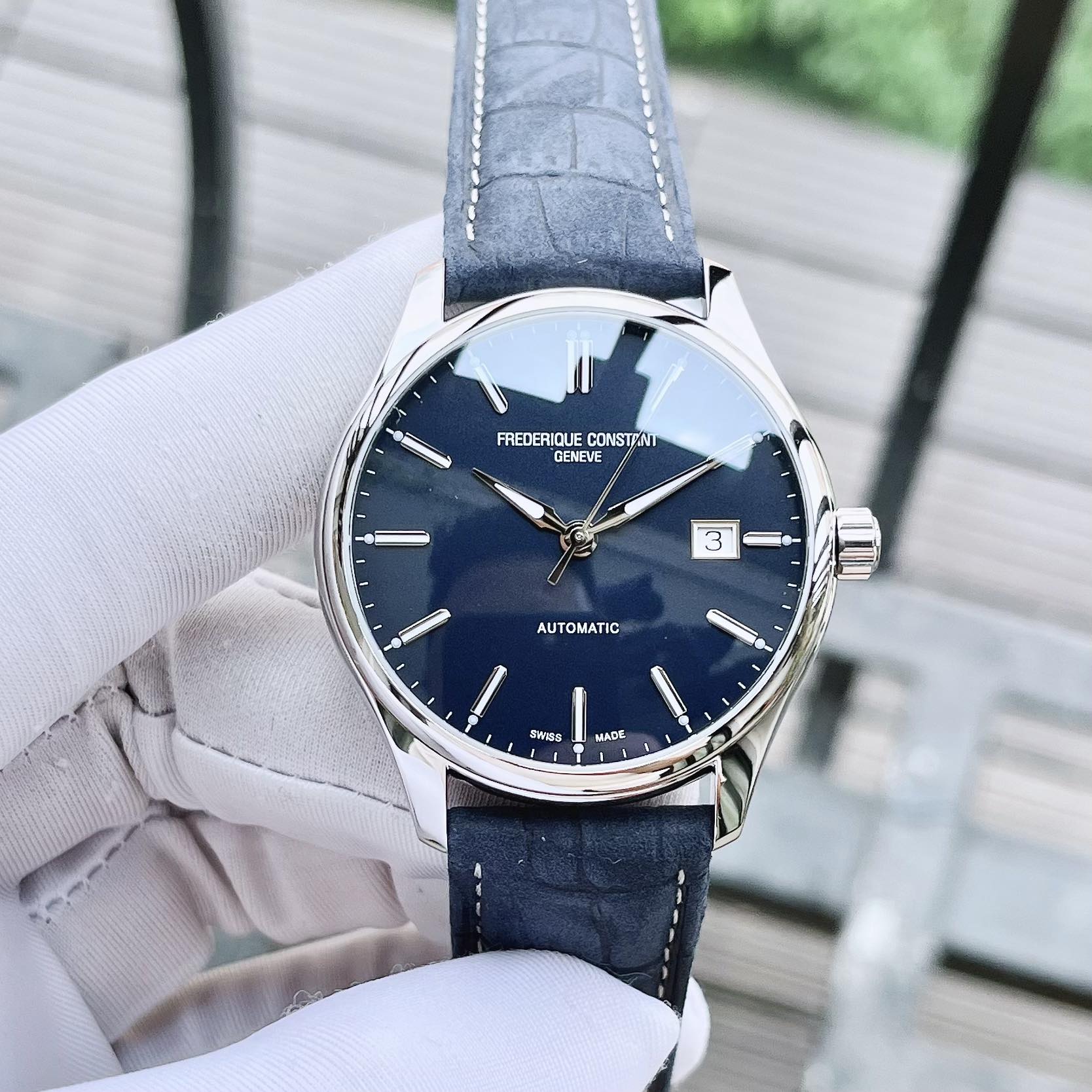 (ĐỒNG HỒ NAM) (New) Frederique Constant Automatic Classics Index FC-303NN5B6 ( FC303NN5B6 ) ( 303NN5B6 ) 40mm