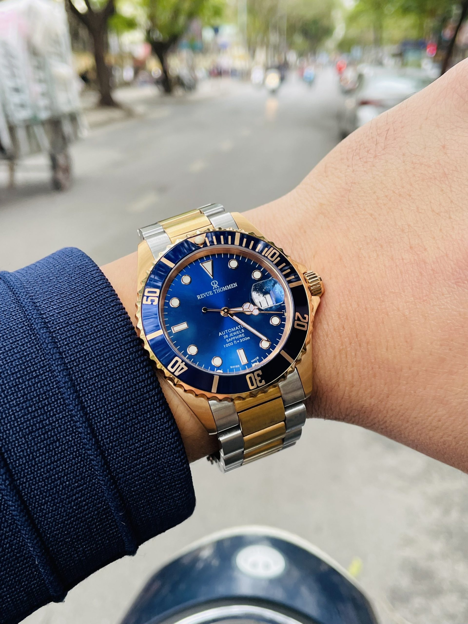 Ảnh 2 của (DEAL LƯỚT) ĐỒNG HỒ NAM Revue Thommen 17571.2155 ( 175712155 ) 42mm