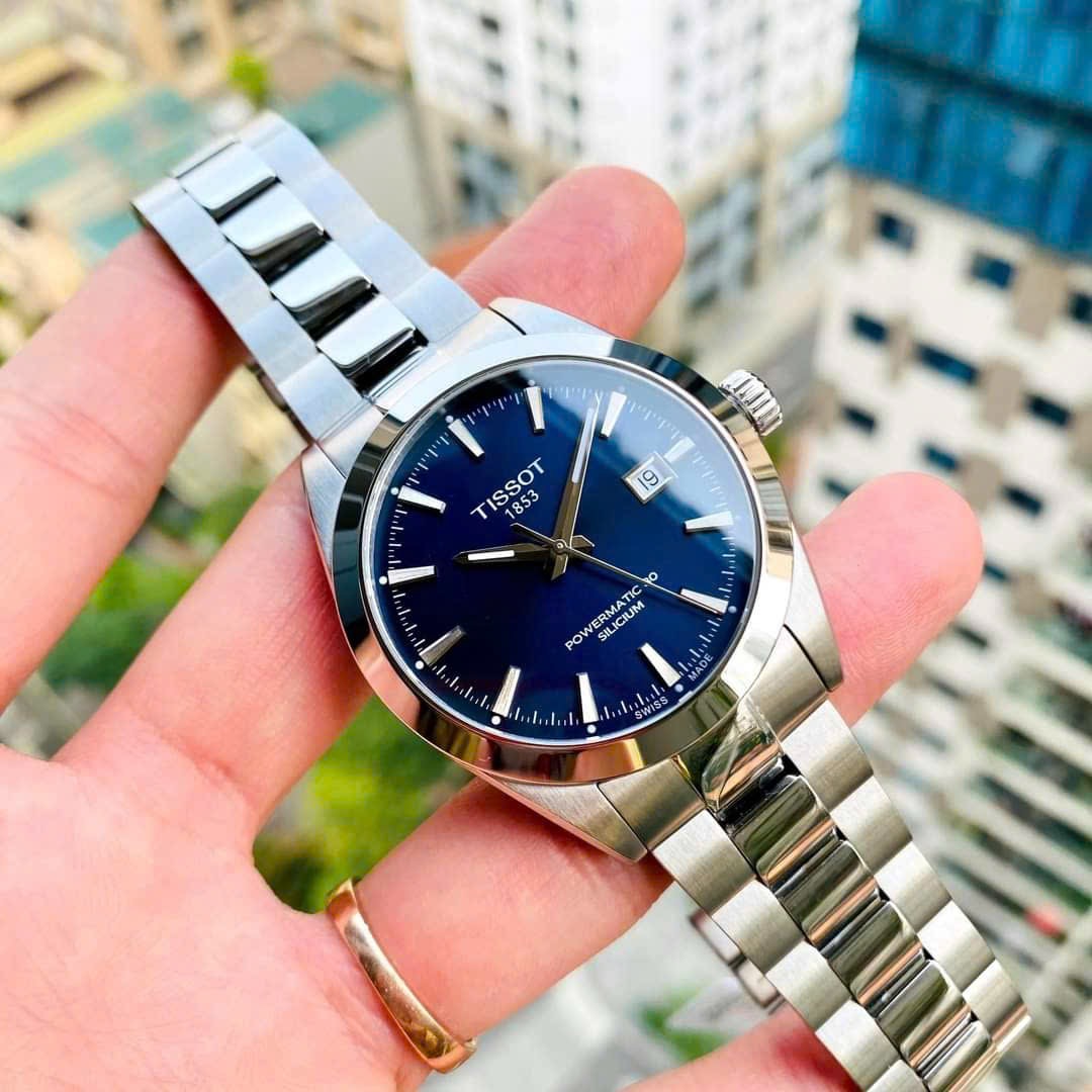 Ảnh 3 của ( ĐỒNG HỒ NAM ) Tissot Gentleman Powermatic 80 Silicium T127.407.11.041.00 ( T1274071104100  ) 40mm