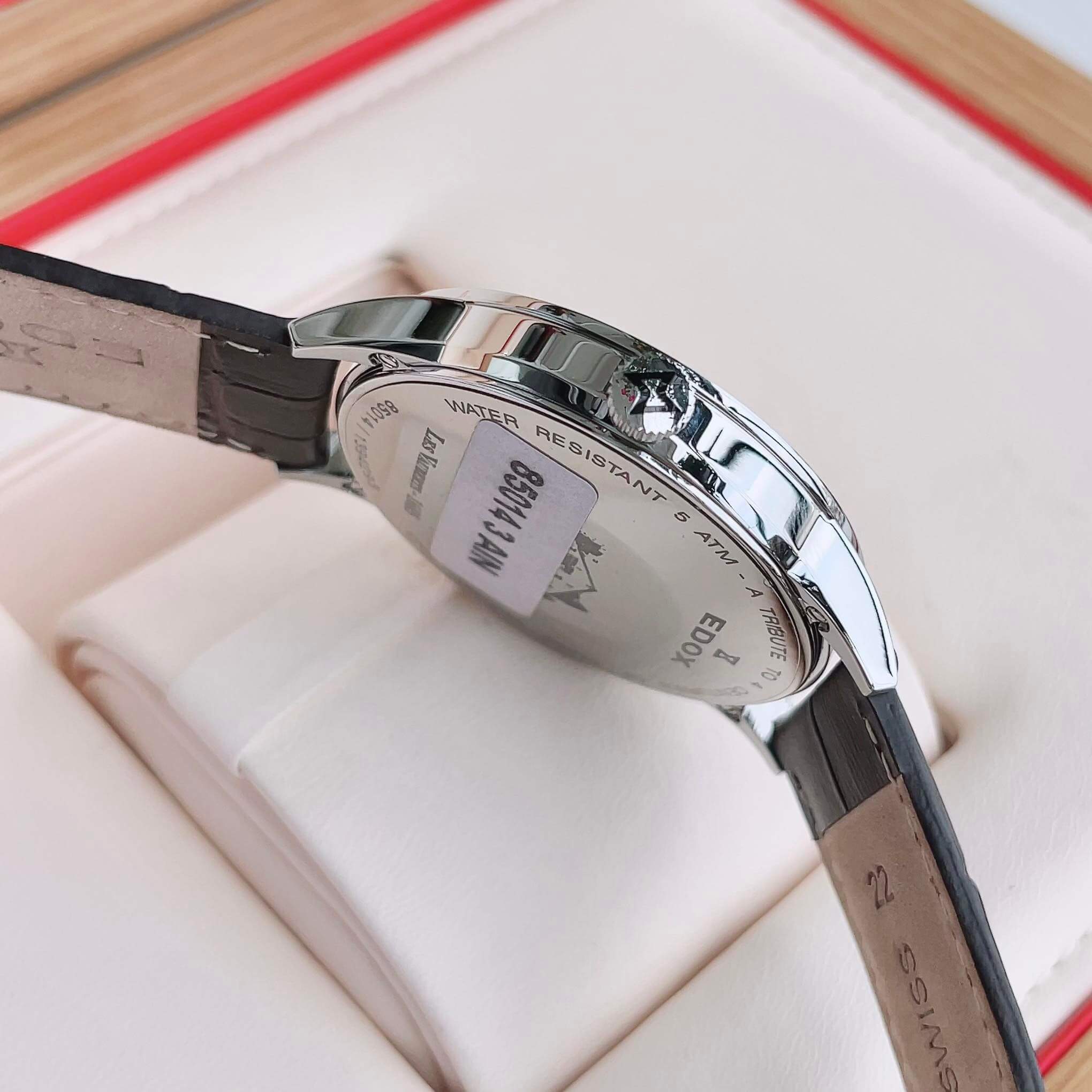 Ảnh 4 của (ĐỒNG HỒ NAM) Edox Les Vauberts Automatic 85014-3-AIN ( 85014 3 AIN ) ( 850143AIN )43mm