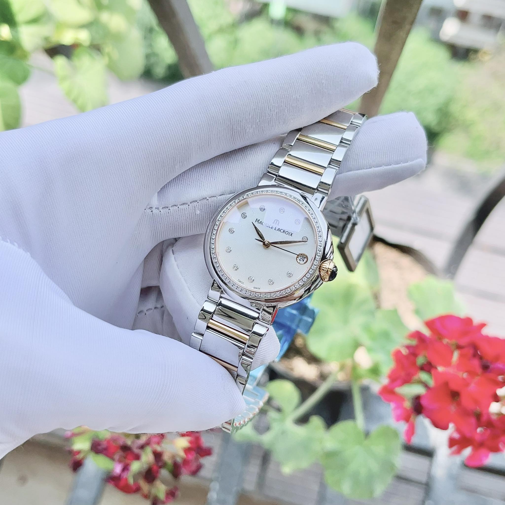Ảnh 3 của ĐỒNG HỒ NỮ Maurice Lacroix Fiaba FA1004-PVP23-170-1 (FA1004PVP231701 )32mm