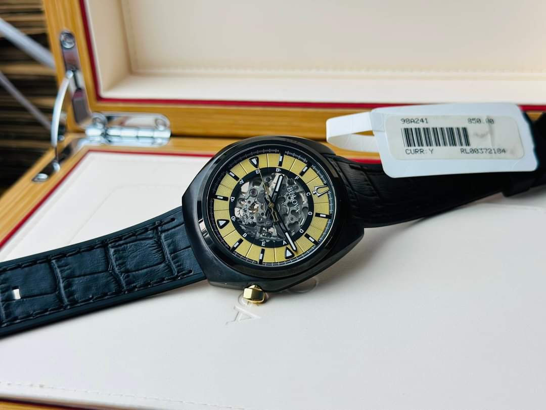 Ảnh 3 của (ĐỒNG HỒ NAM) Bulova Grammy Skeleton Automatic Men's Watch 44.5mm