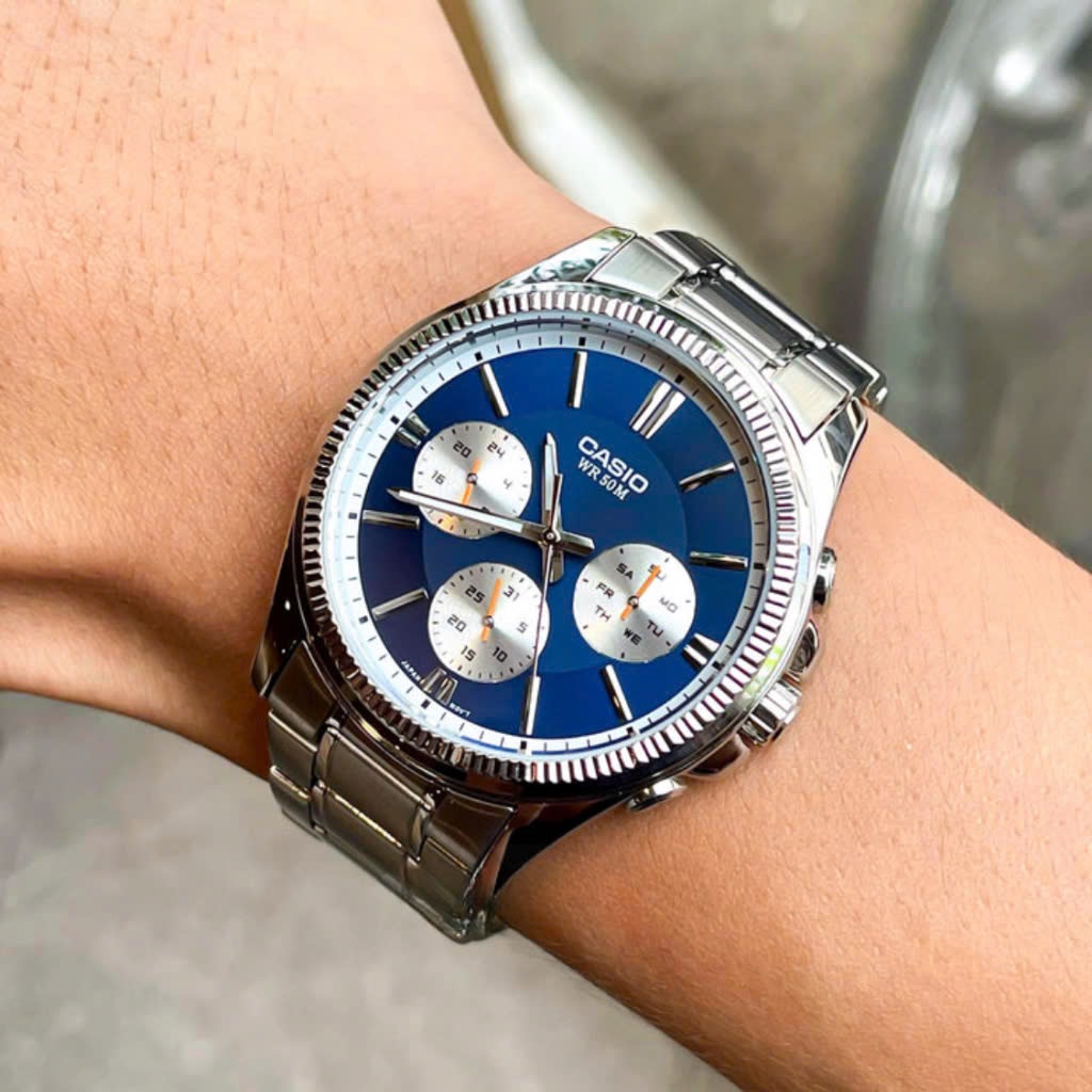 Ảnh 4 của (ĐỒNG HỒ NAM) Casio MTP-1375D-2A1VDF ( MTP1375D2A1VDF )