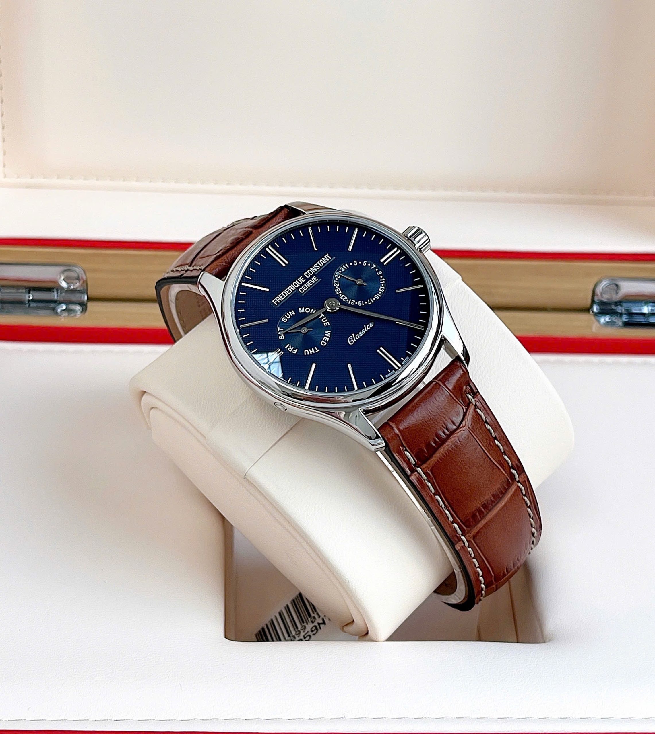 Ảnh 7 của (ĐỒNG HỒ NAM) (New) FREDERIQUE CONSTANT FC-259NT5B6 BLUE CLASSICS DAY/DATE 40MM ( FC259NT5B6 ) ( 259NT5B6)