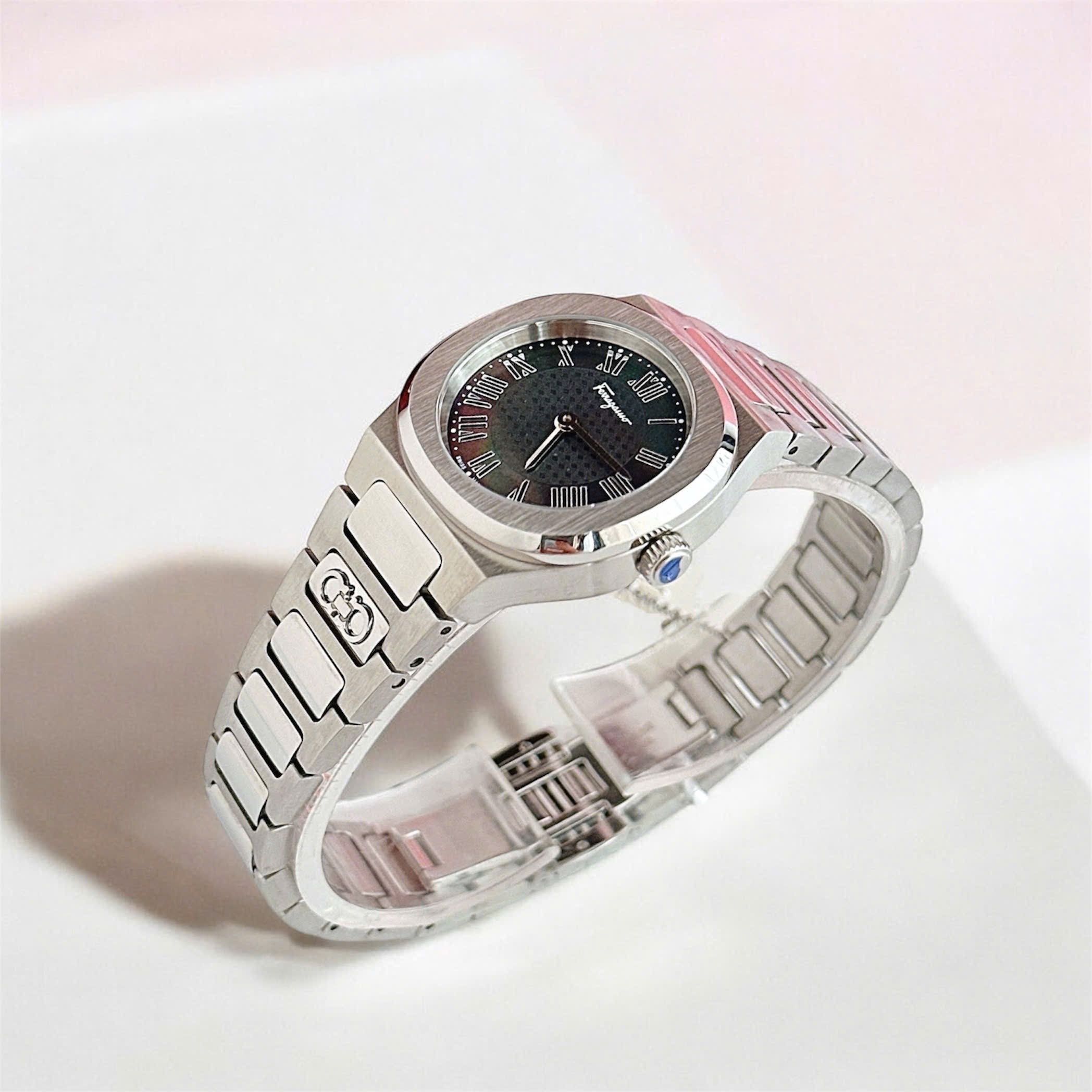 Ảnh 6 của ( ĐỒNG HỒ NỮ )  Salvatore Ferragamo Elliptical SFKQ00123