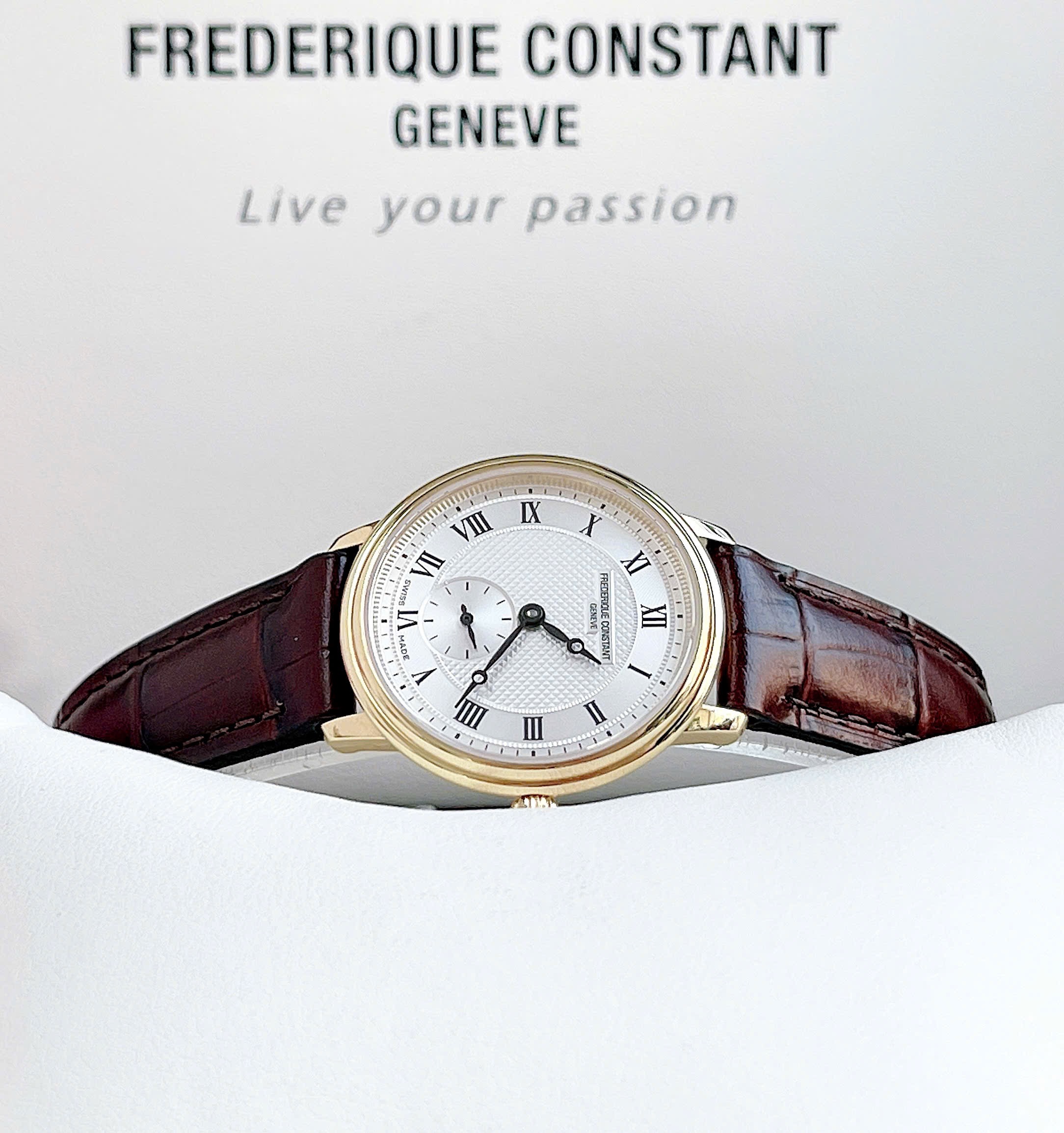 (ĐỒNG HỒ NỮ ) Frederique Constant Slimline Watch 29mm FC-235M1S4 ( FC235M1S4 ) 235M1S4