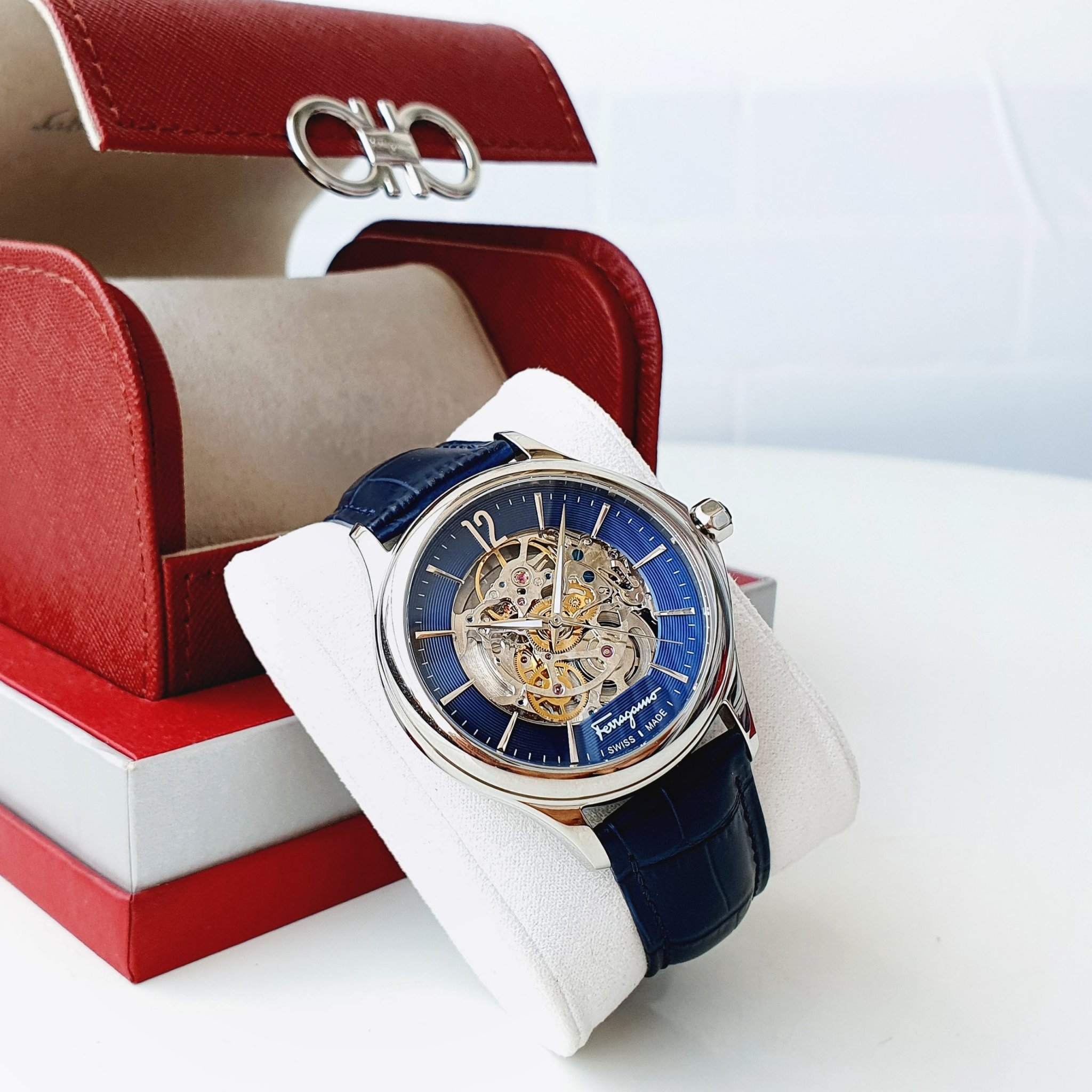 (ĐỒNG HỒ NAM) Salvatore Ferragamo FFX010017 ( SFFX00119 ) Skeleton Limited Edition