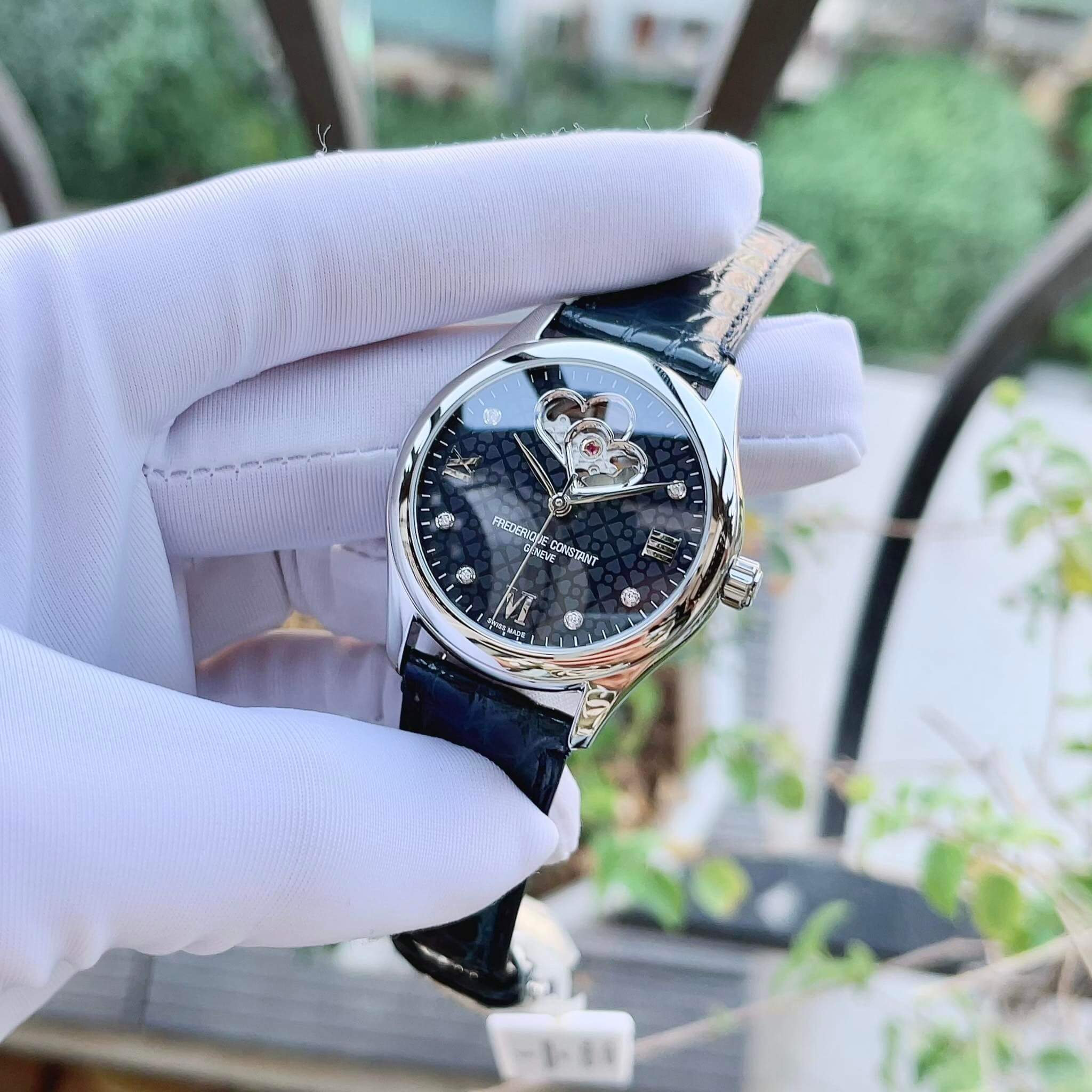 (ĐỒNG HỒ NỮ) Frederique Constant Double Heartbeat Diamond FC-310NDHB3B6 ( 310NDHB3B6 ) ( FC310NDHB3B6 ) 36MM