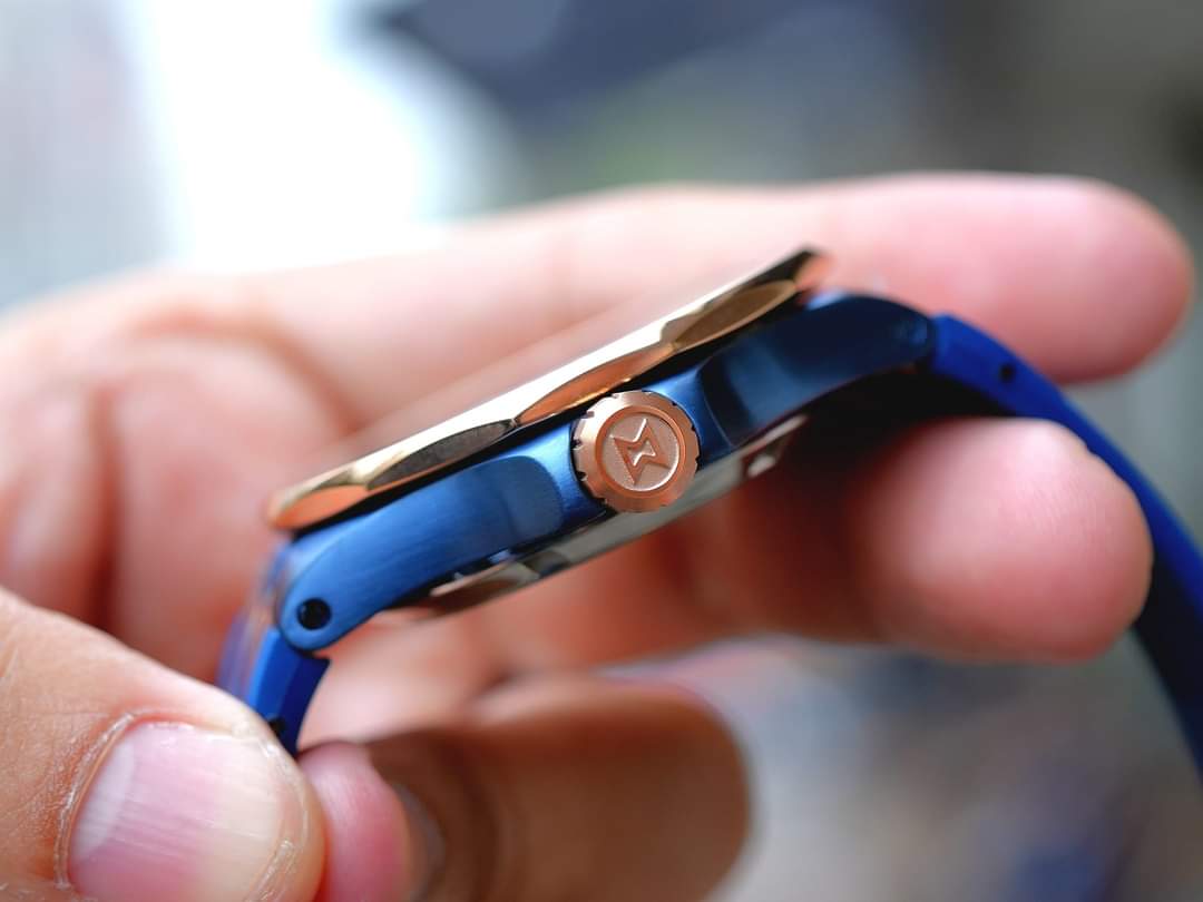 Ảnh 4 của (ĐỒNG HỒ NAM) (NEW) Edox Delfin Diver Blue 43mm - 80110 357BURCA BUIR